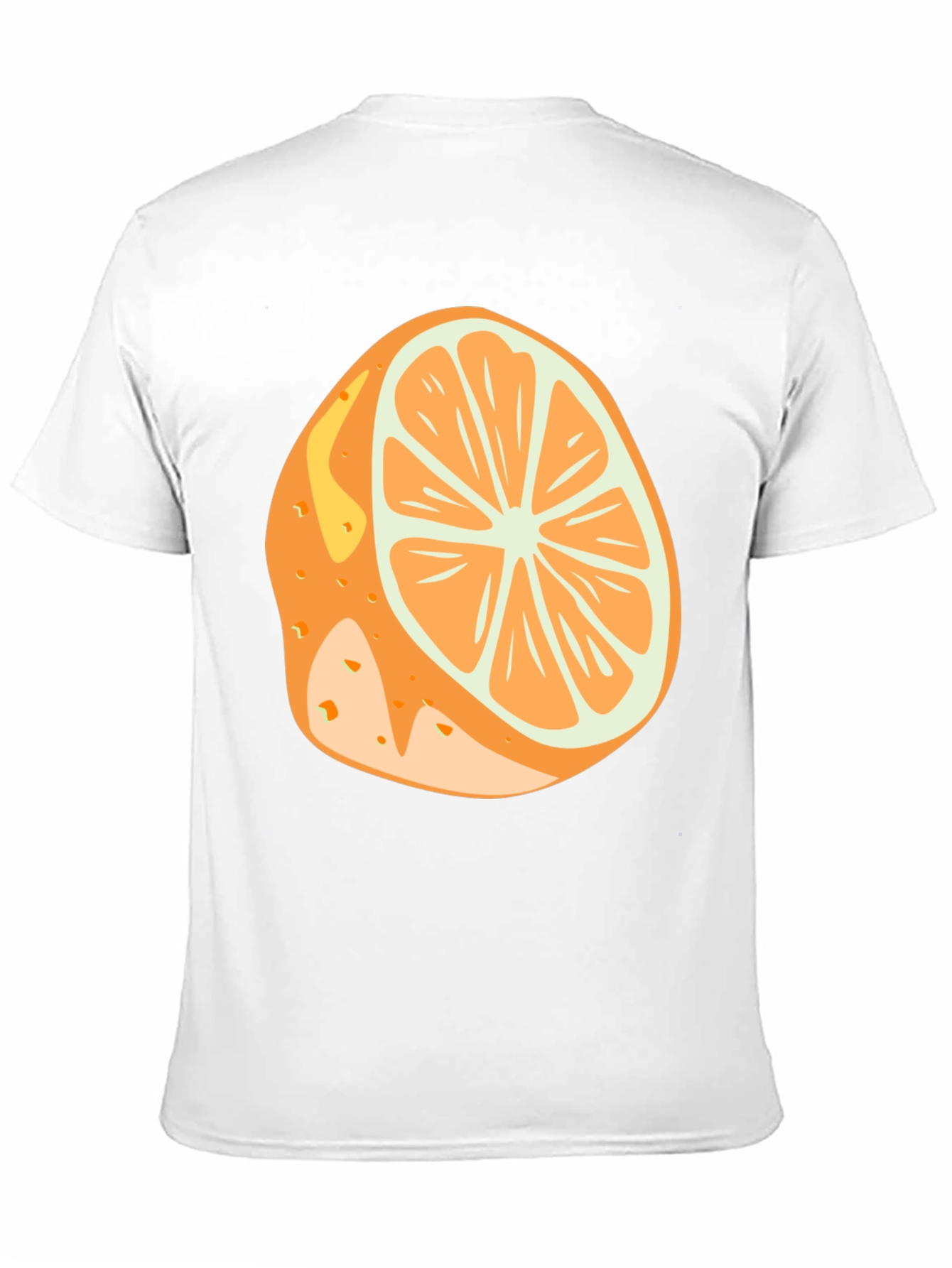 Orange Slice Graphic T-Shirt - Fresh & Fun!