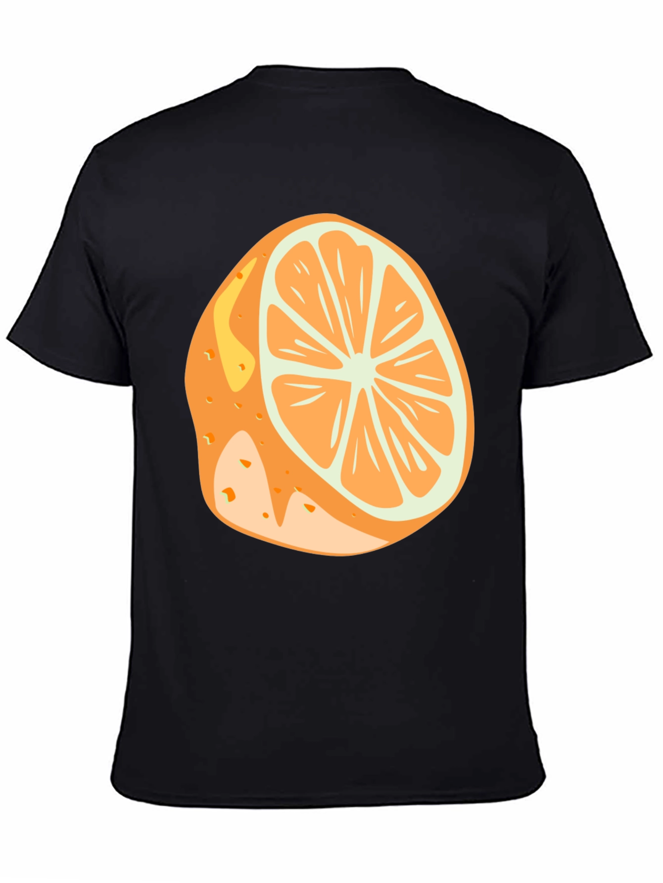 Orange Slice Graphic T-Shirt - Fresh & Fun!