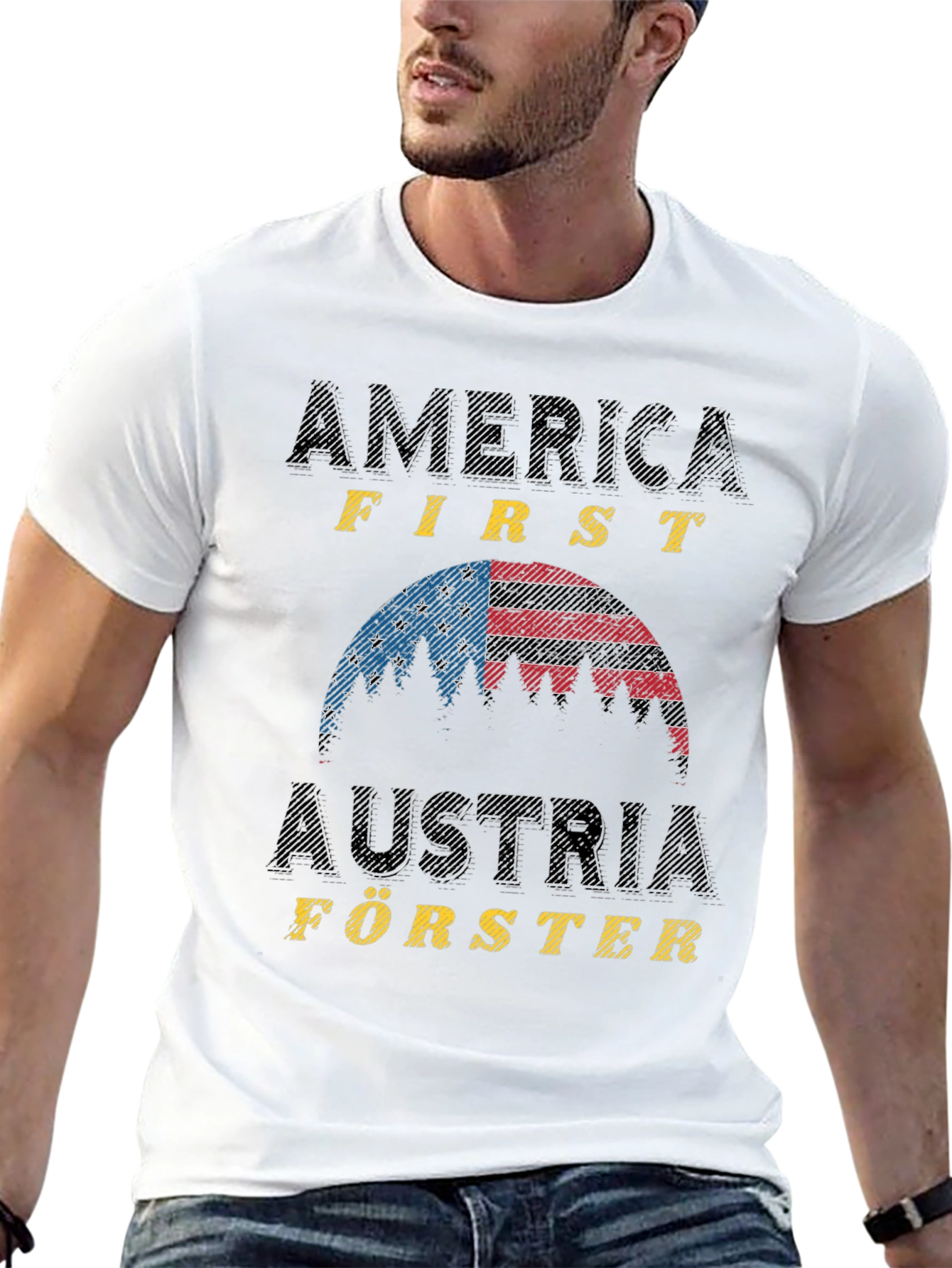 America First Austria Förster T-Shirt