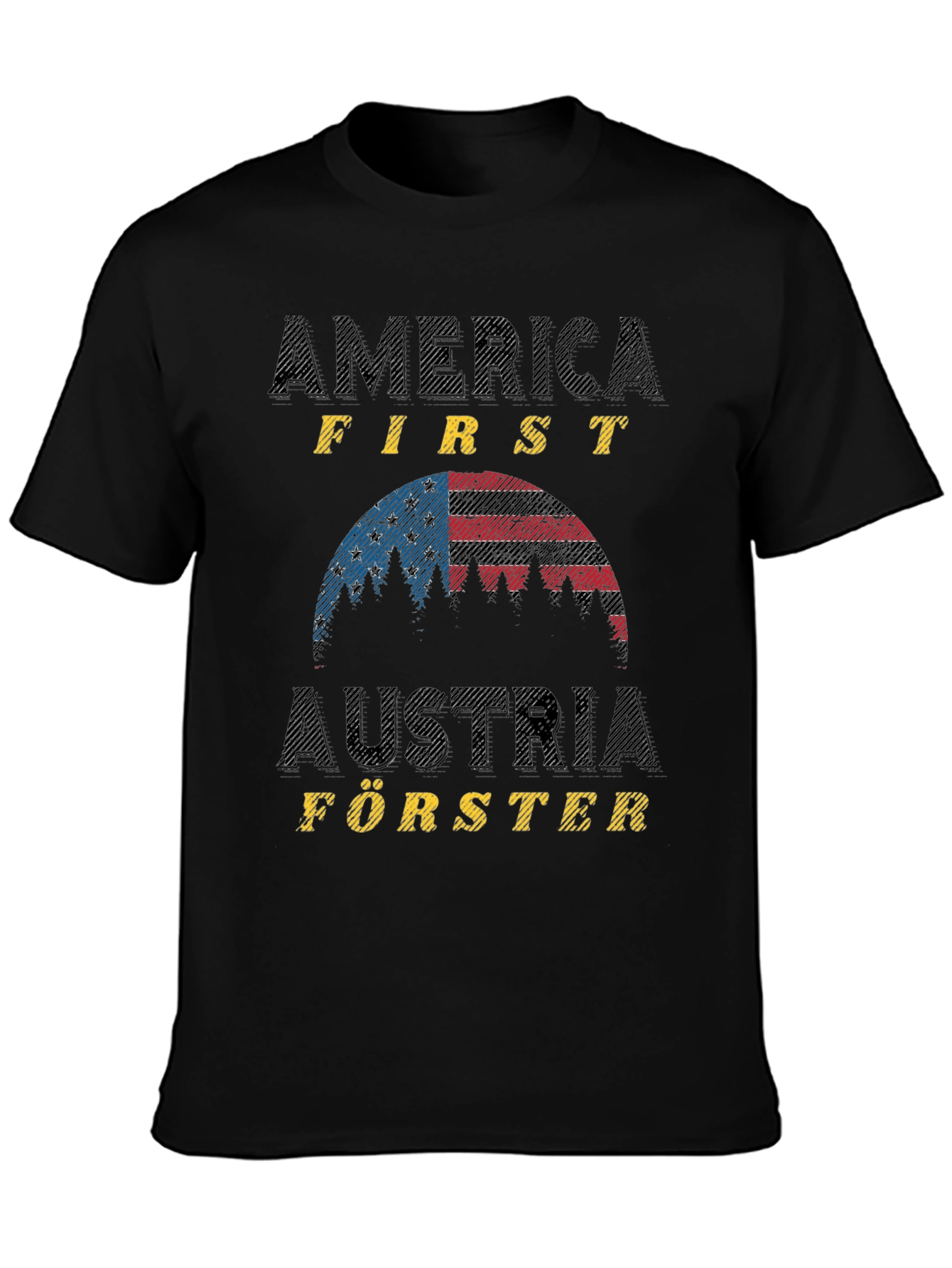 America First Austria Förster T-Shirt