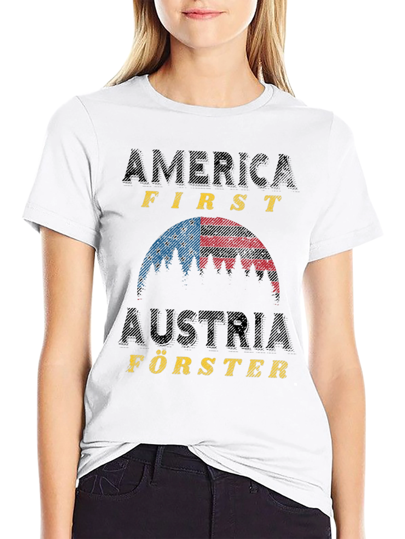 America First Austria Förster T-Shirt