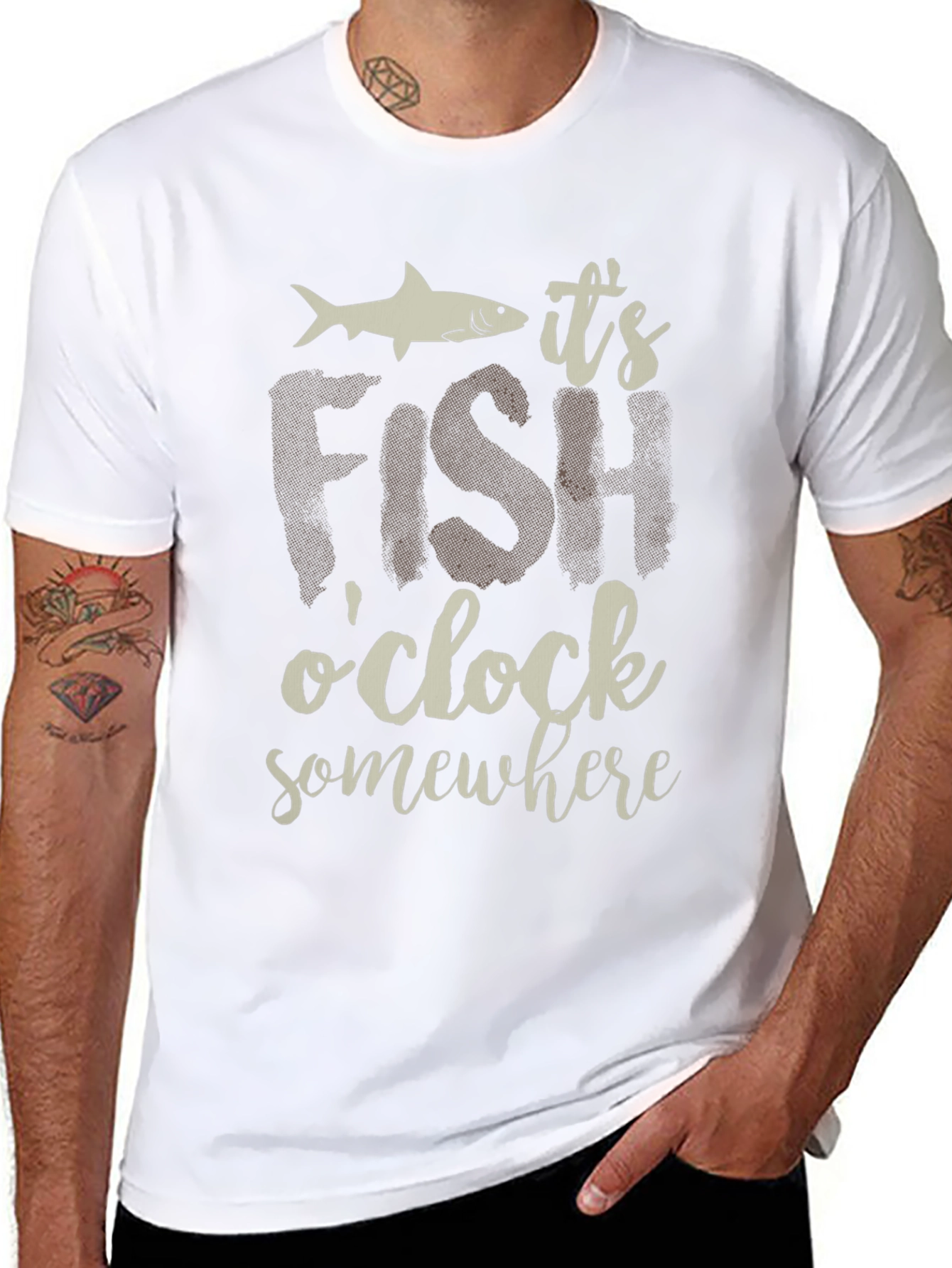 Its Fish OClock Somewhere T-Shirt
