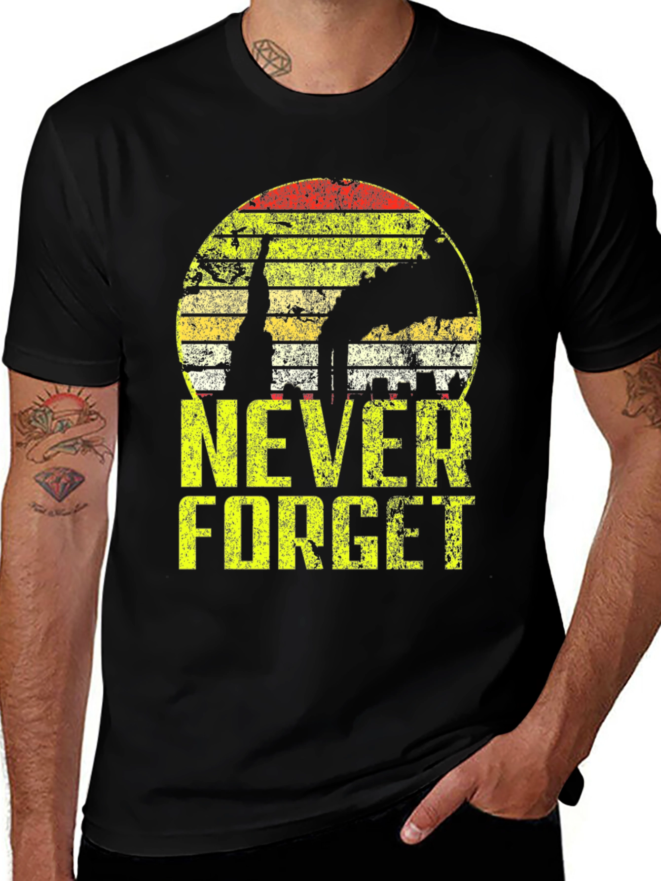 Never Forget Graphic T-Shirt