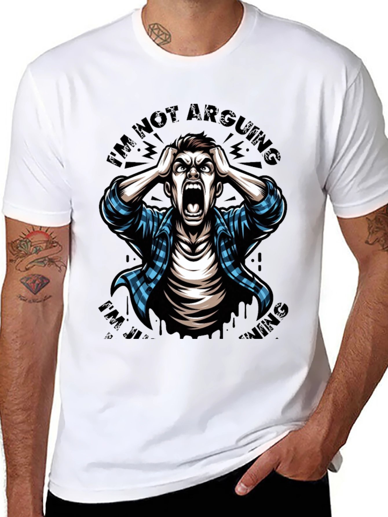 Im Not Arguing T-Shirt: Funny Graphic Tee
