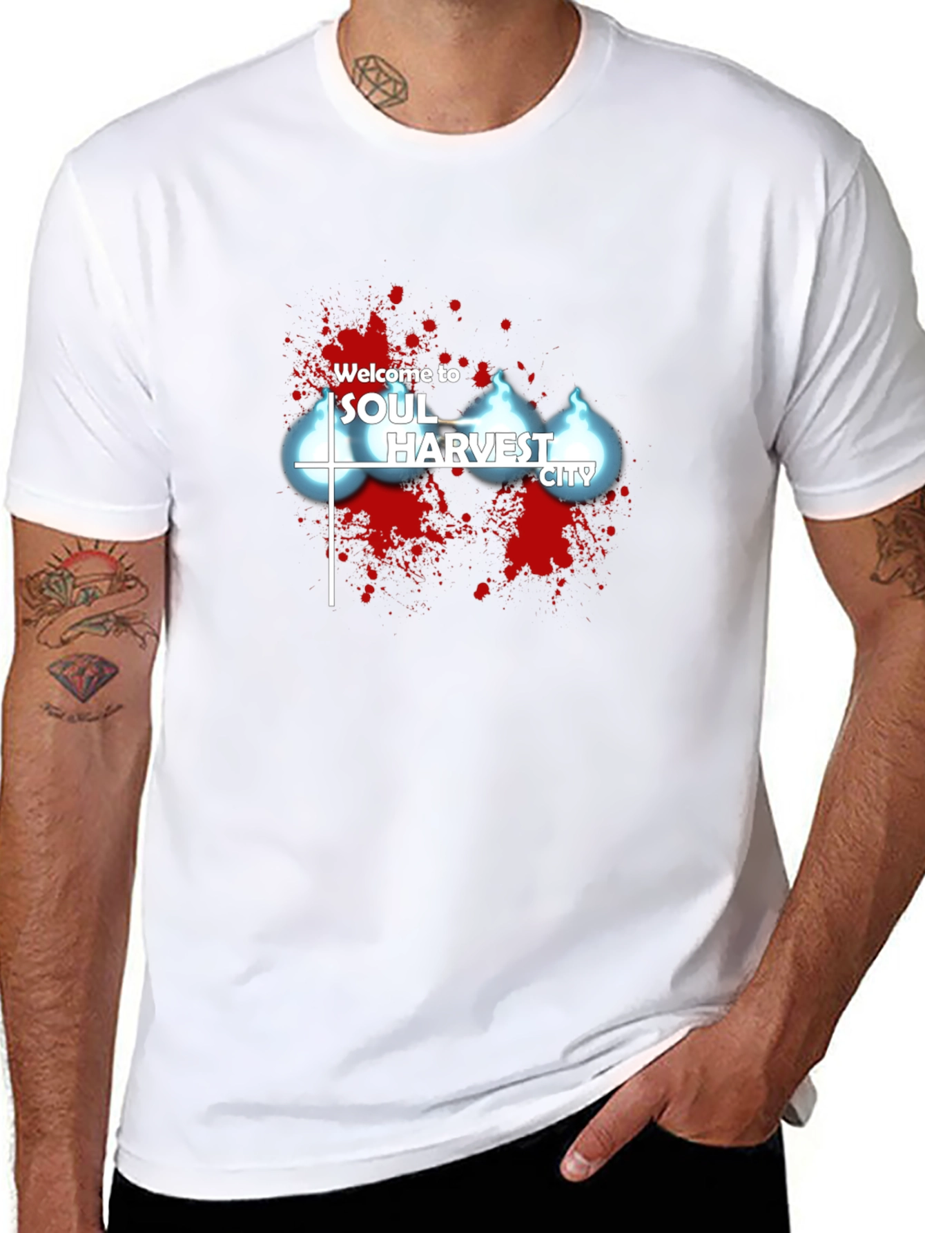 Soul Harvest City Graphic T-Shirt