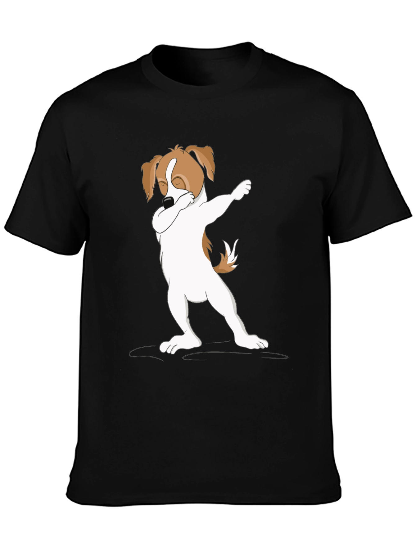 Dabbing Dog Graphic Tee - Stylish Casual Wear