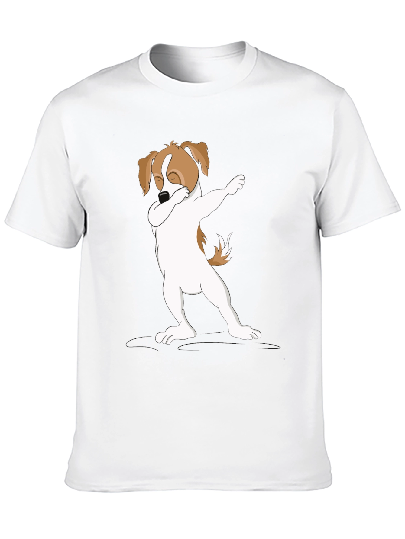 Dabbing Dog Graphic Tee - Stylish Casual Wear