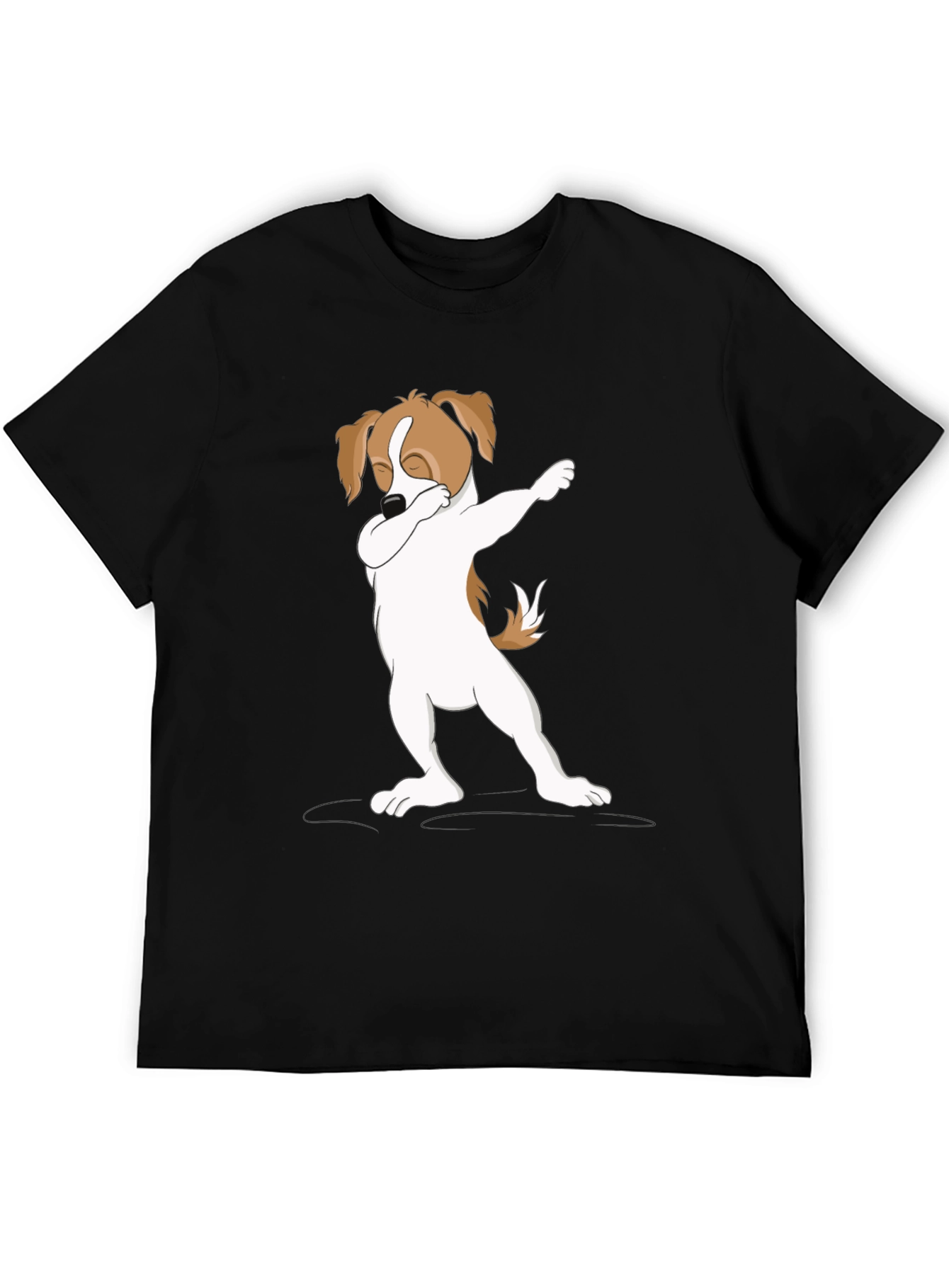 Dabbing Dog Graphic Tee - Stylish Casual Wear