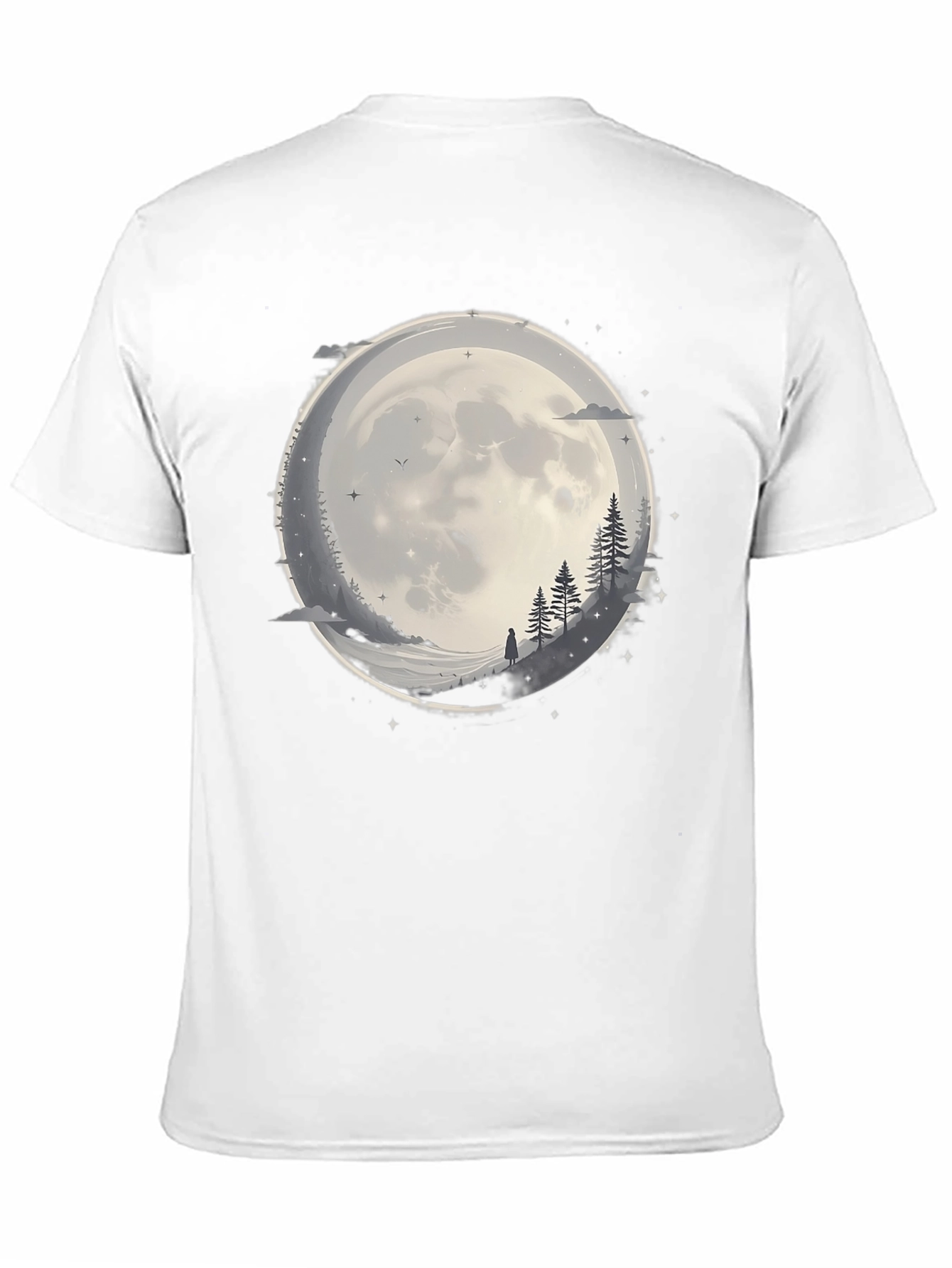 Moonlight Silhouette Graphic Tee
