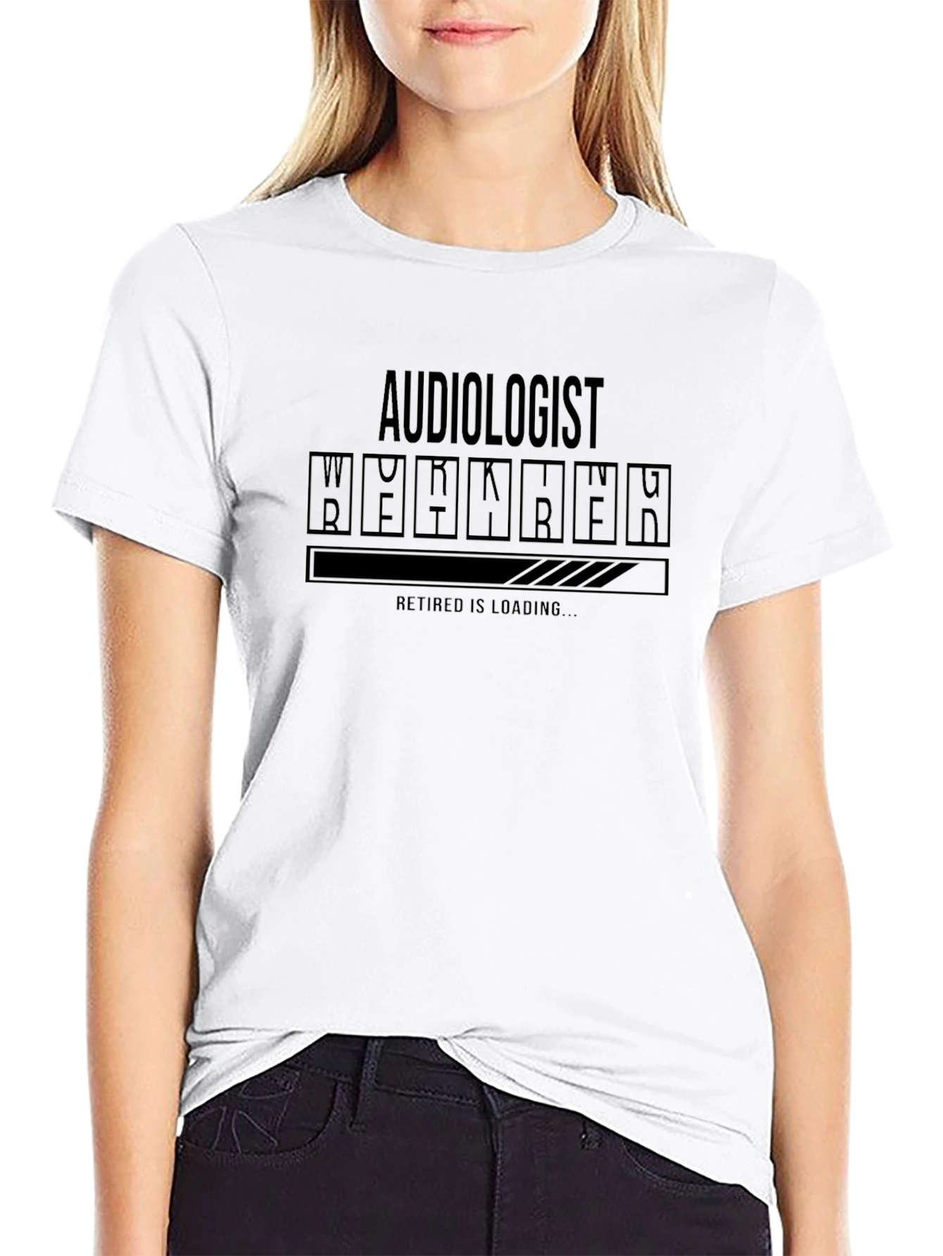 Audiologist Retirement Loading Funny T-Shirt