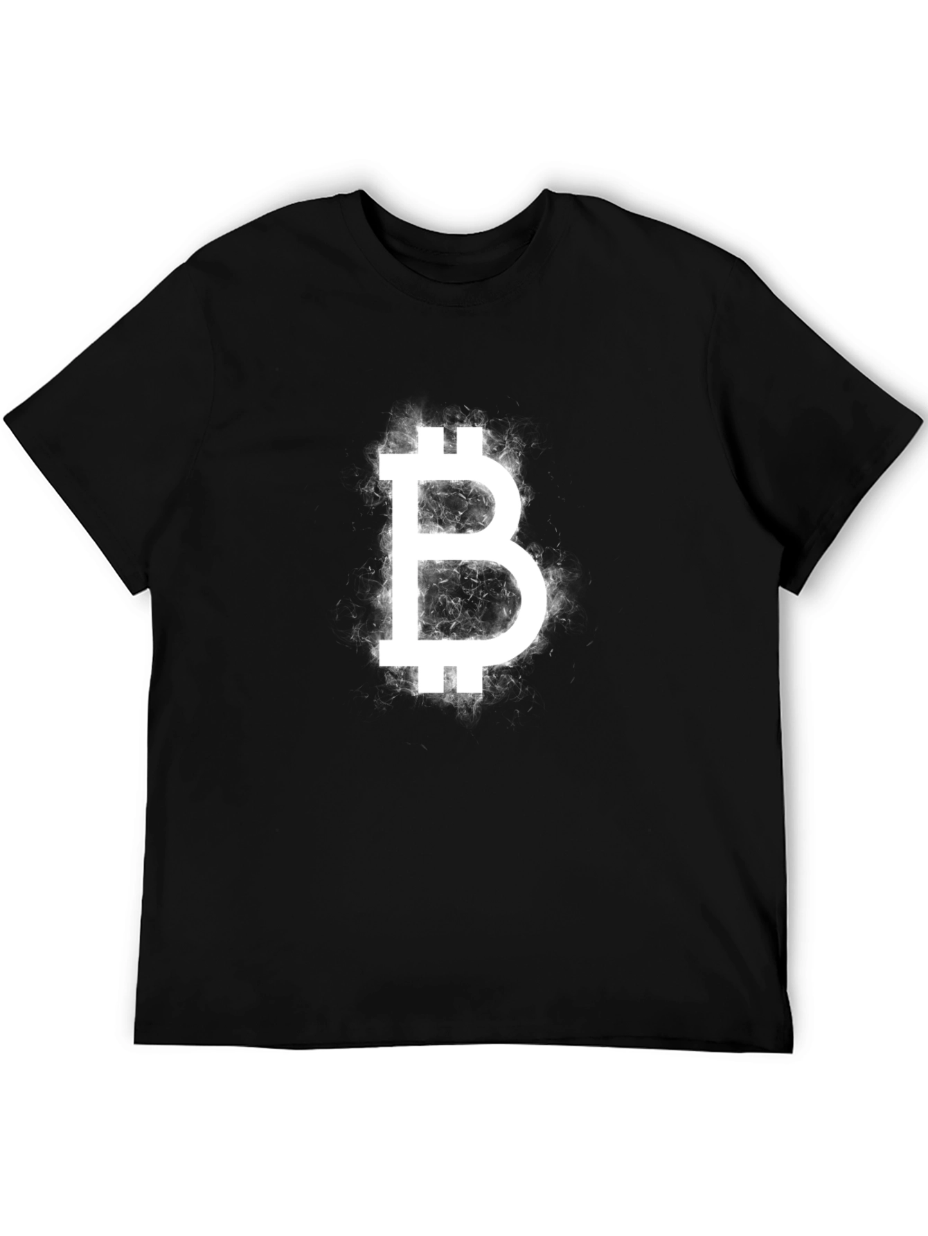 Bitcoin B Logo Graphic Black T-Shirt
