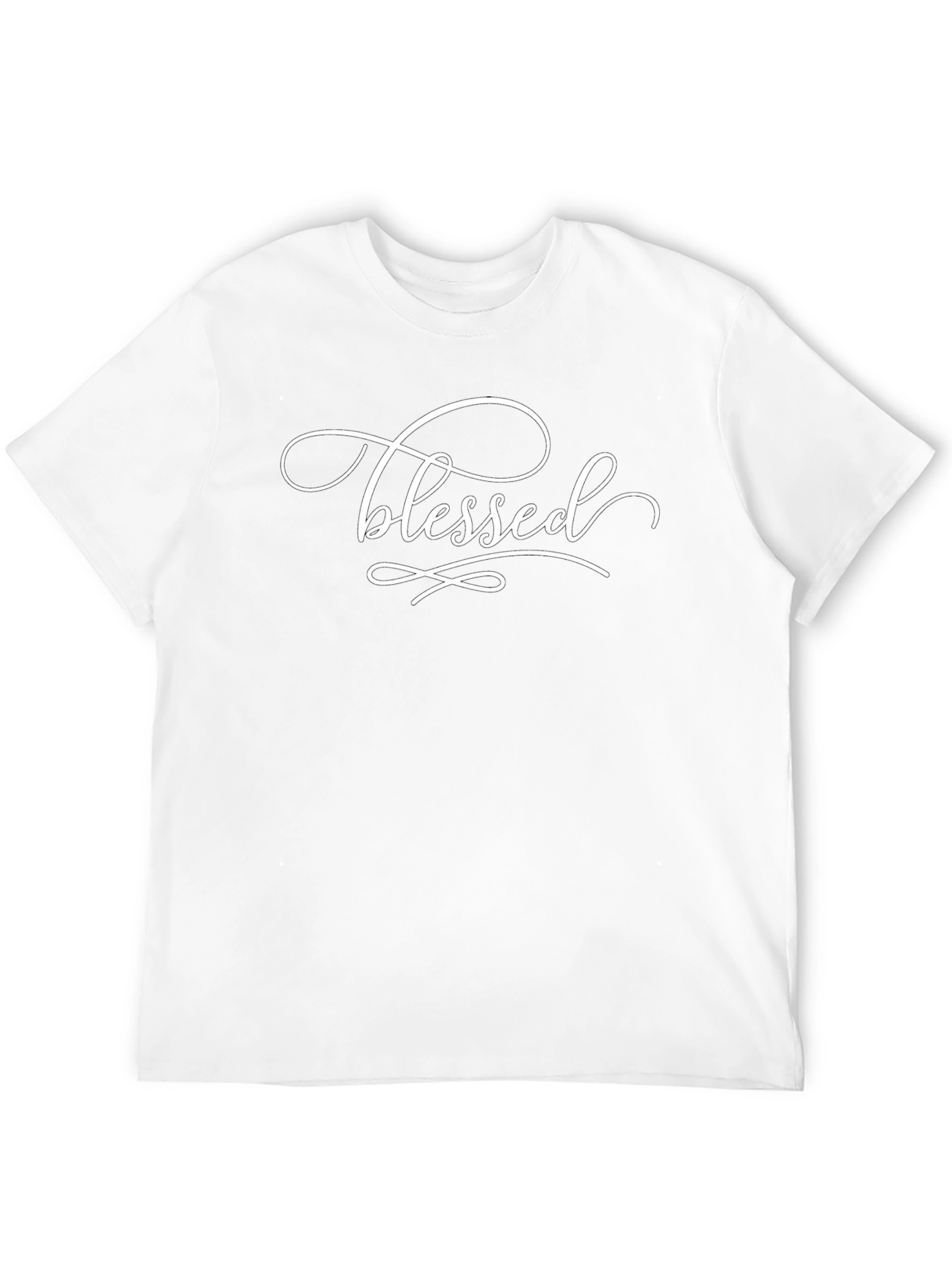 Blessed Black T-Shirt: Stylish Christian Apparel