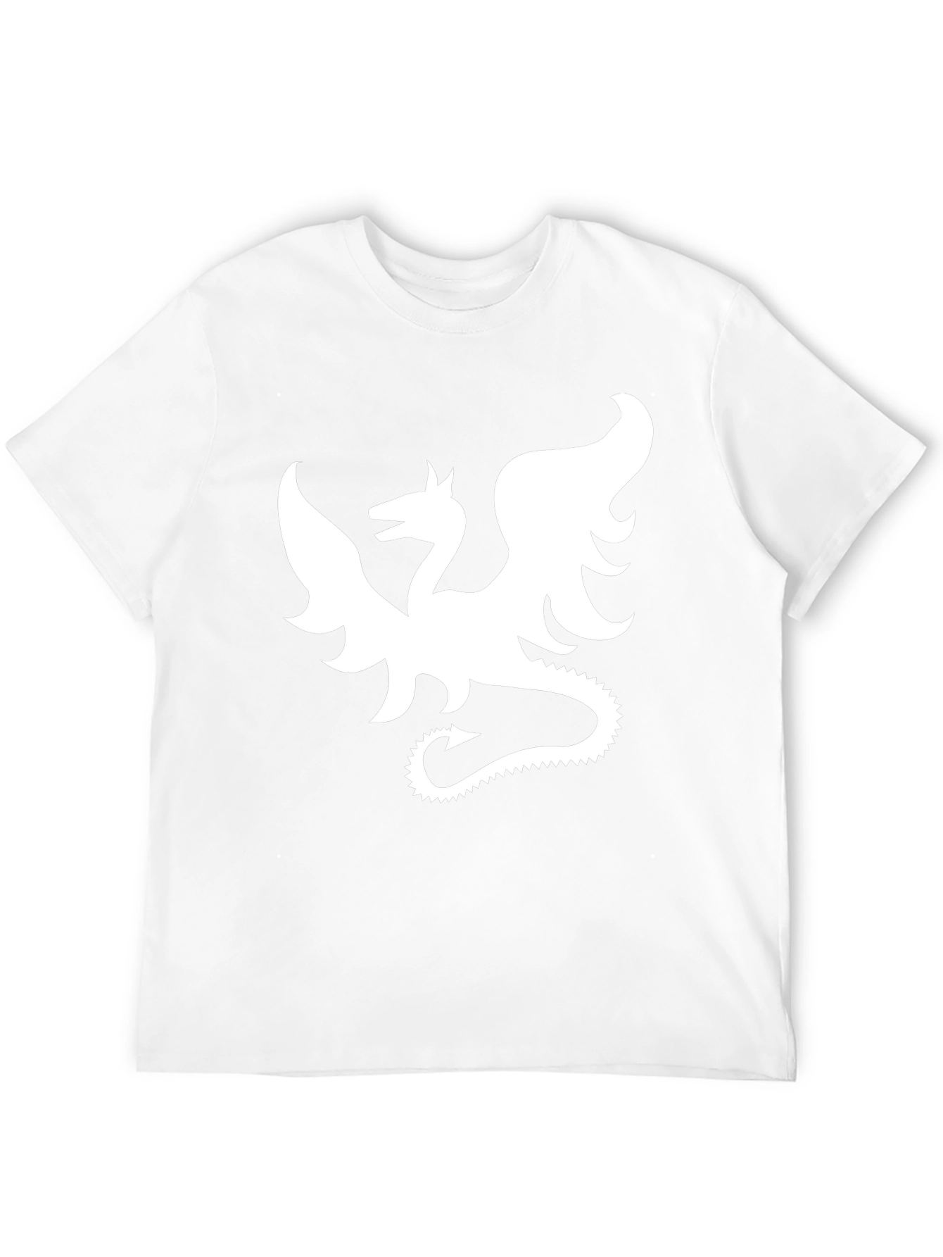 Dragon Graphic Black T-Shirt - Fantasy Style