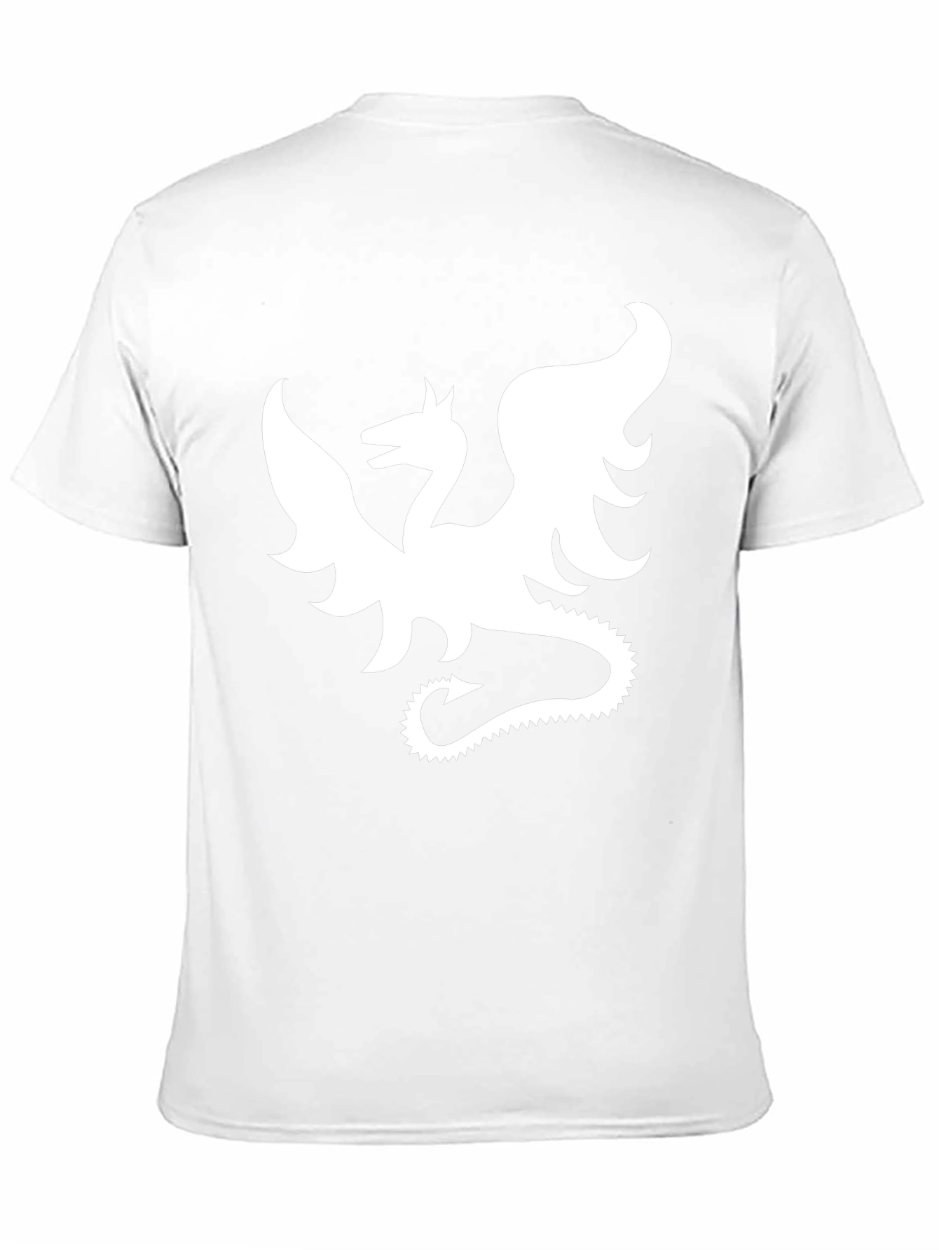 Dragon Graphic Black T-Shirt - Fantasy Style