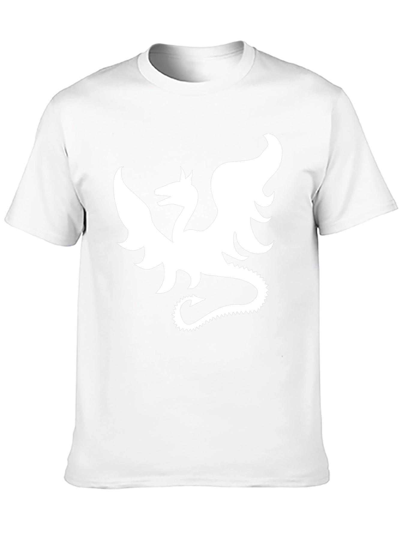 Dragon Graphic Black T-Shirt - Fantasy Style