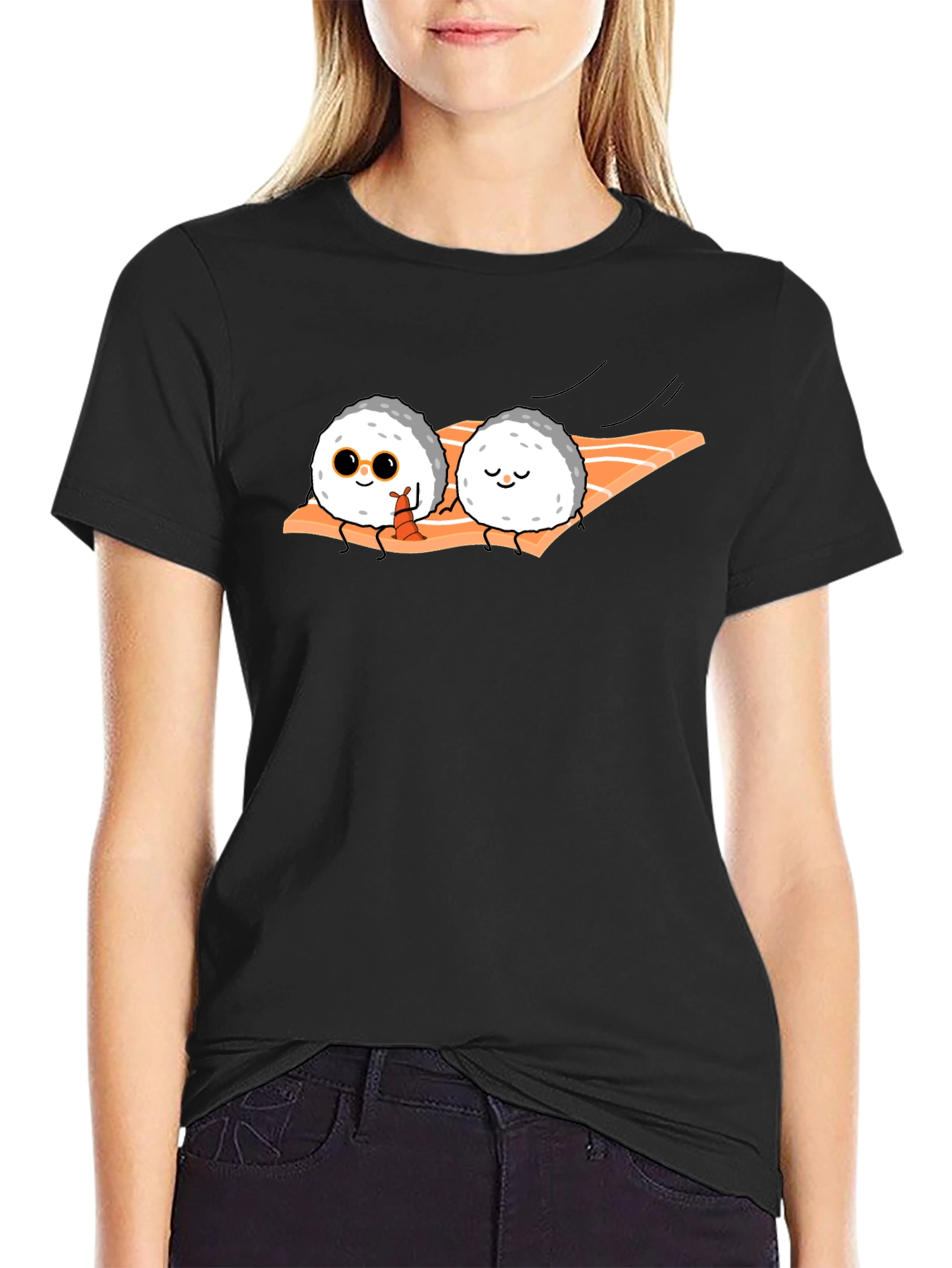 Sushi Beach Vacation T-Shirt