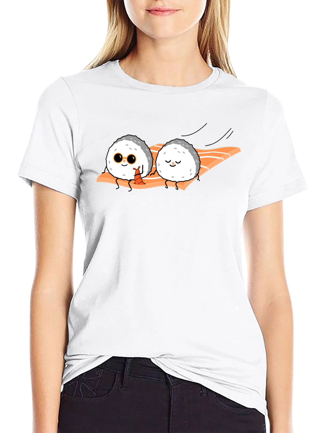 Sushi Beach Vacation T-Shirt