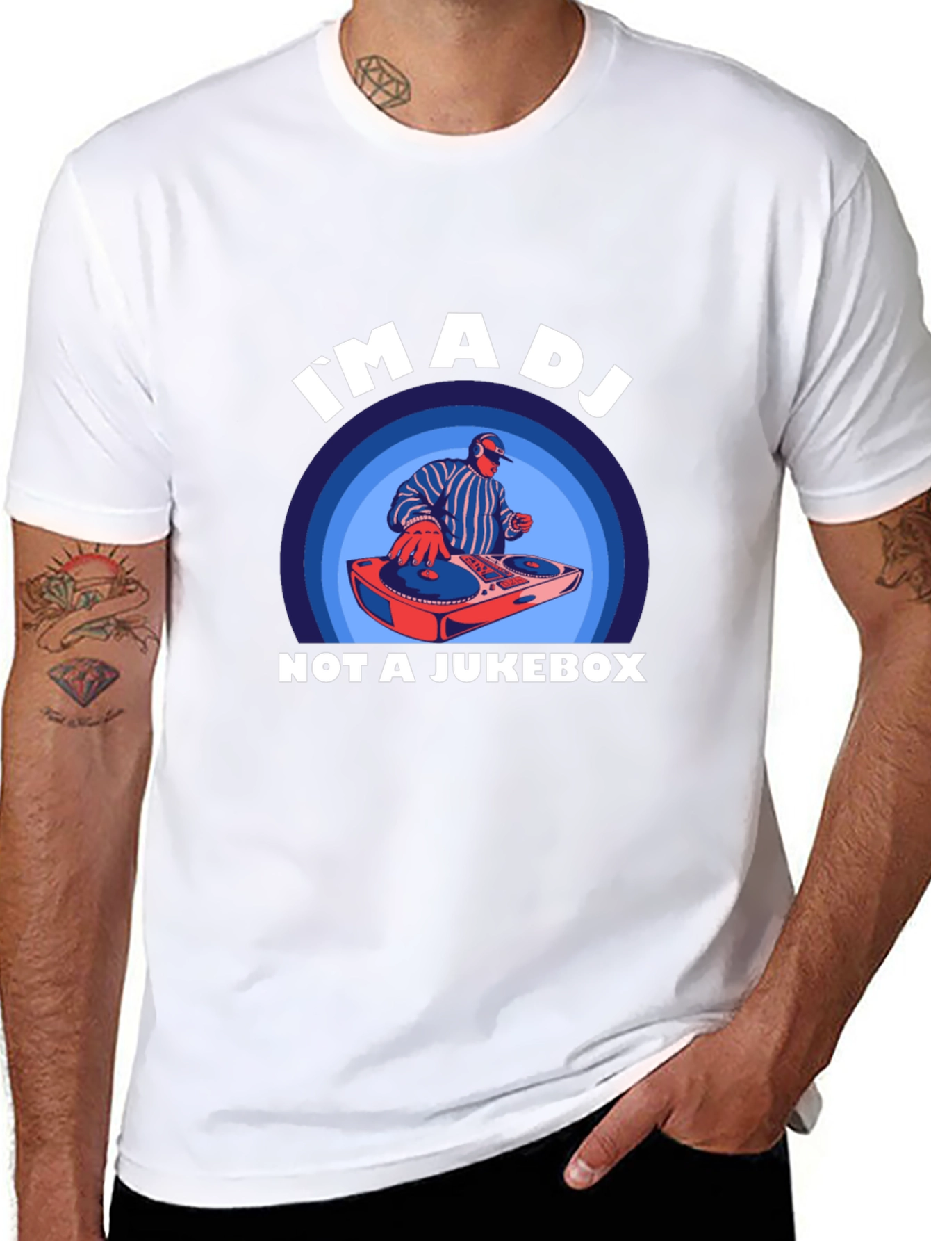 Im A DJ Not A Jukebox Graphic T-Shirt