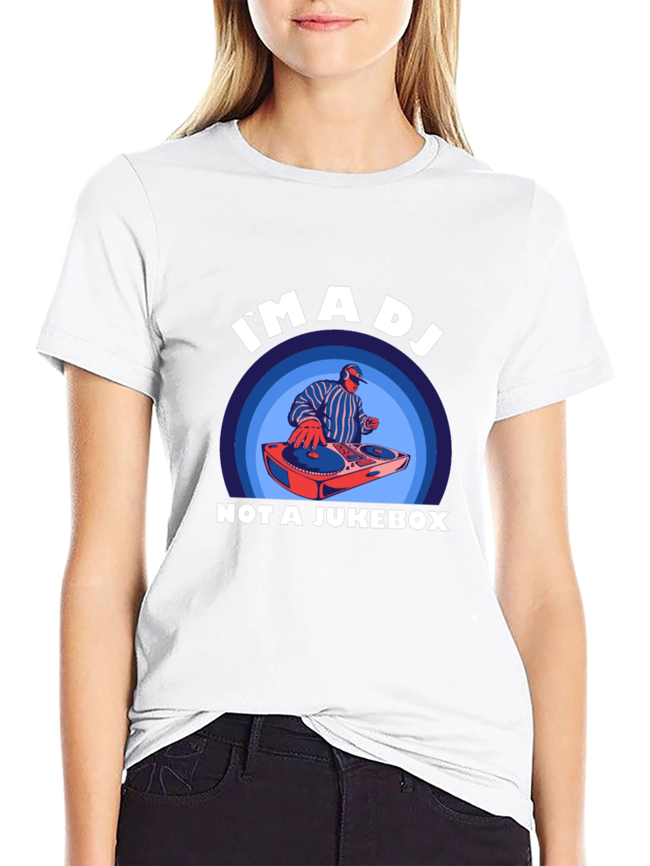 Im A DJ Not A Jukebox Graphic T-Shirt