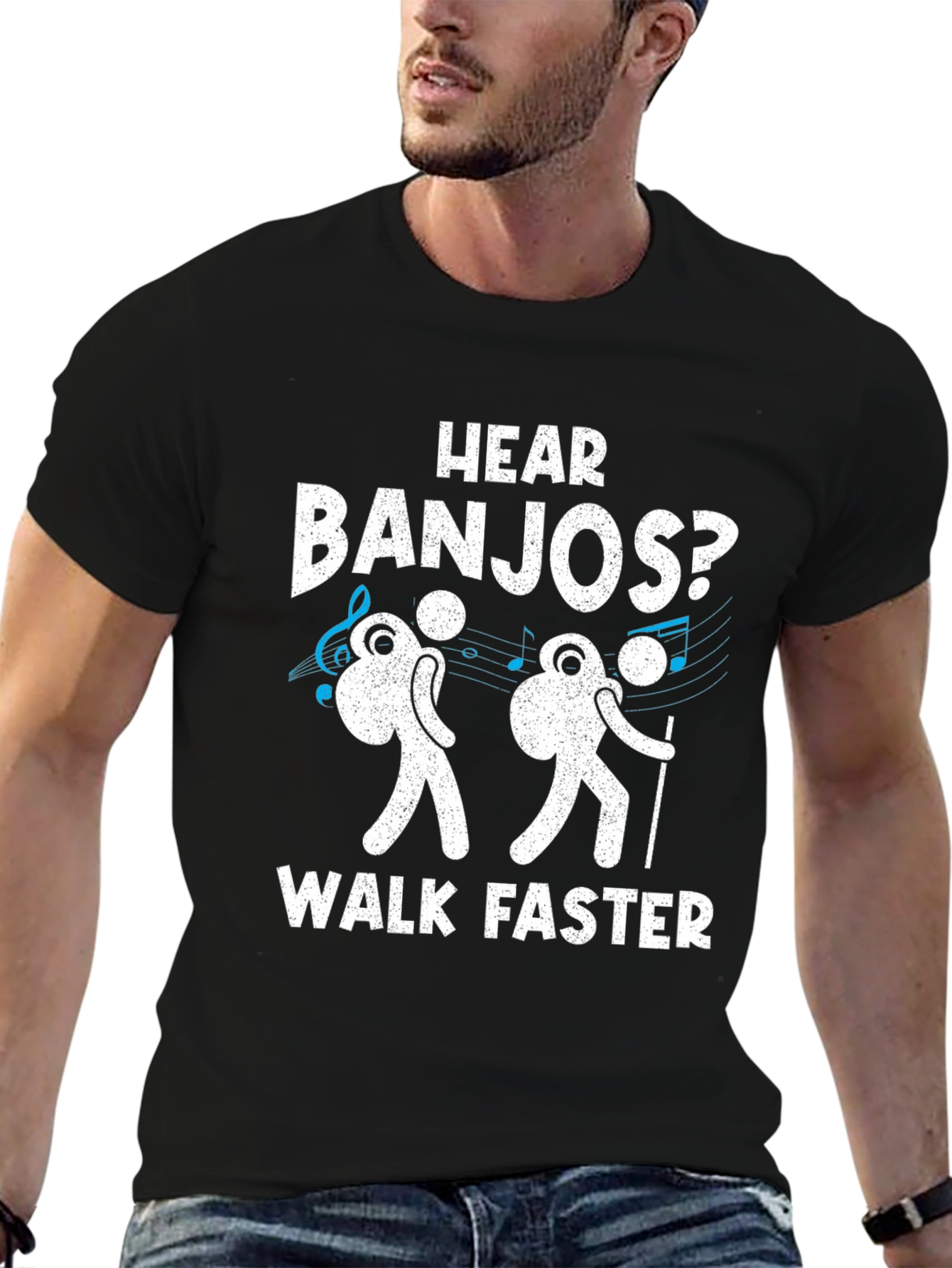 Hear Banjos Walk Faster Graphic Tee