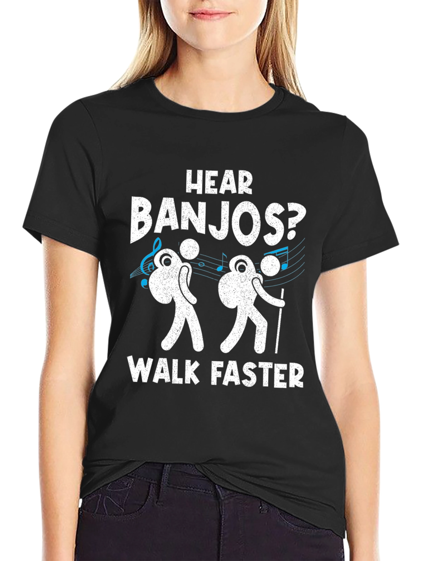 Hear Banjos Walk Faster Graphic Tee