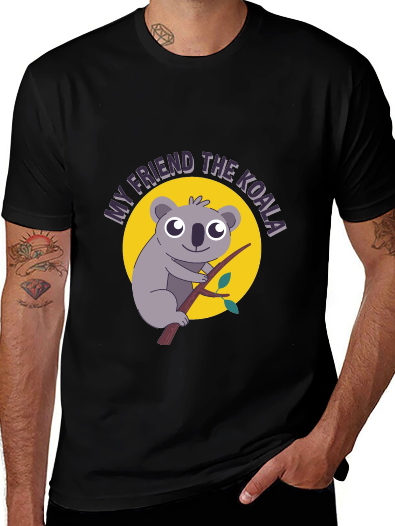 Koala Friend T-Shirt - Cute Animal Graphic Tee