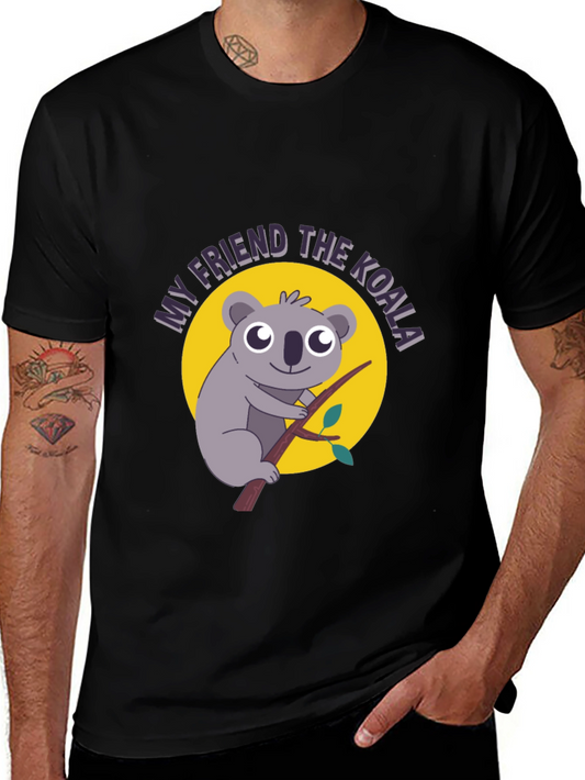 Koala Friend T-Shirt - Cute Animal Graphic Tee