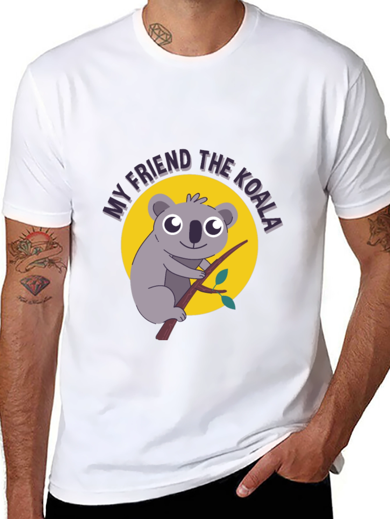 Koala Friend T-Shirt - Cute Animal Graphic Tee