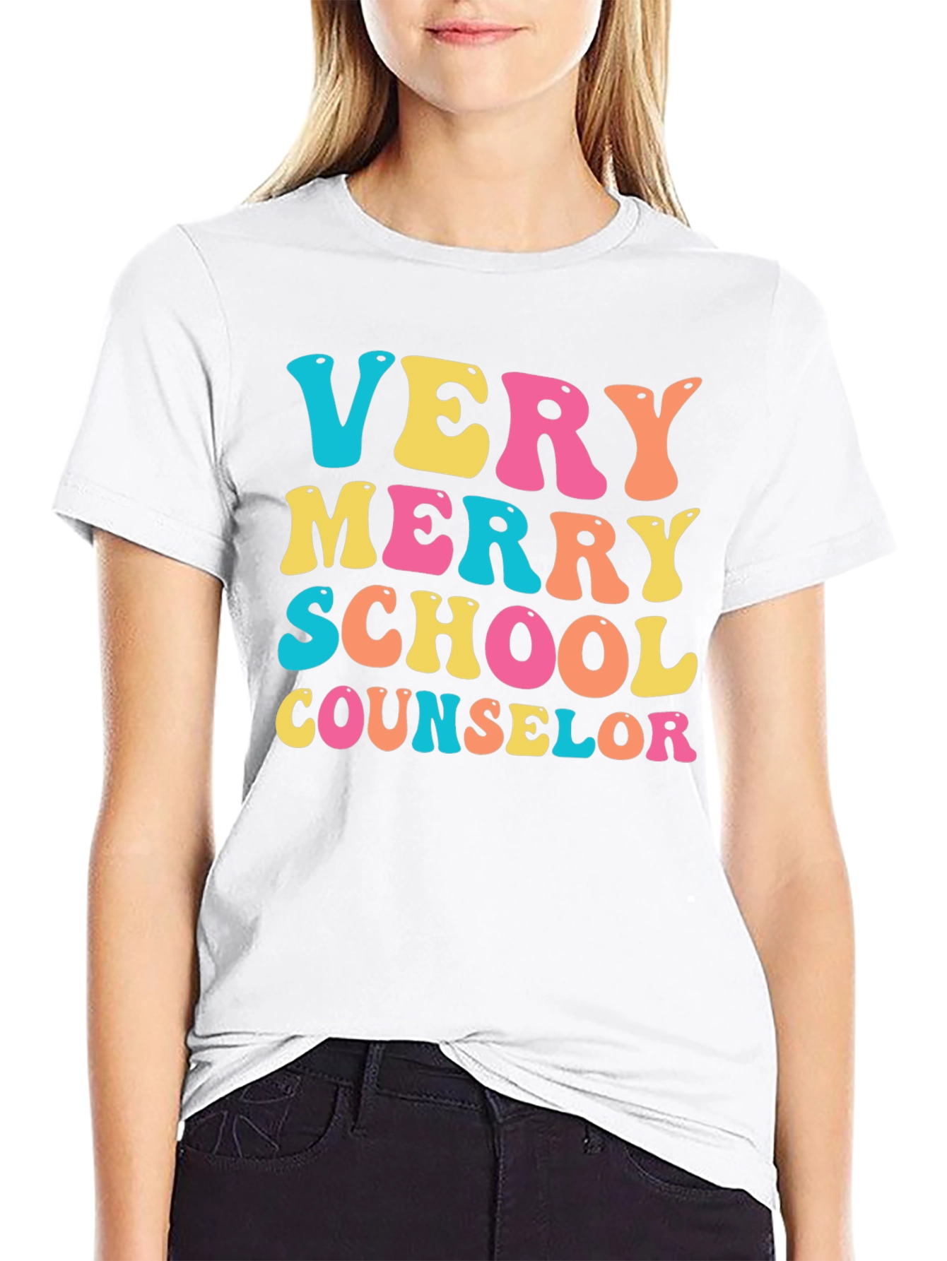 Very Merry School Counselor T-Shirt