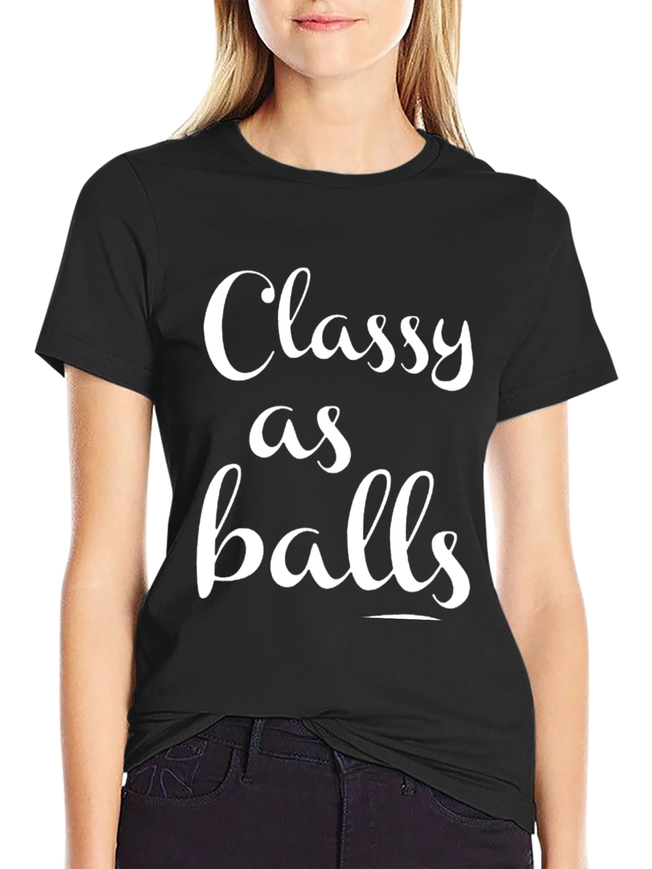 Classy as Balls Graphic Tee