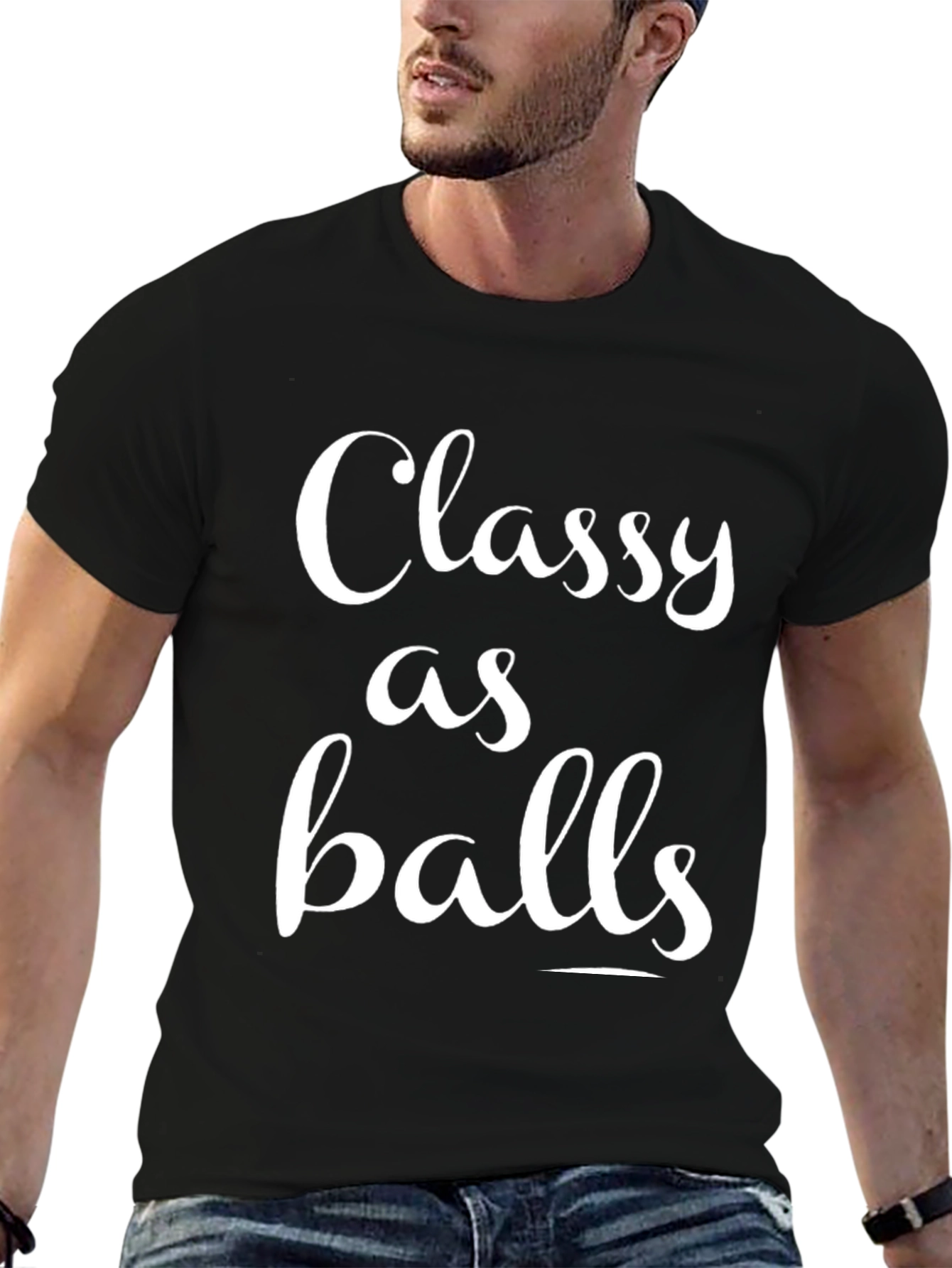 Classy as Balls Graphic Tee