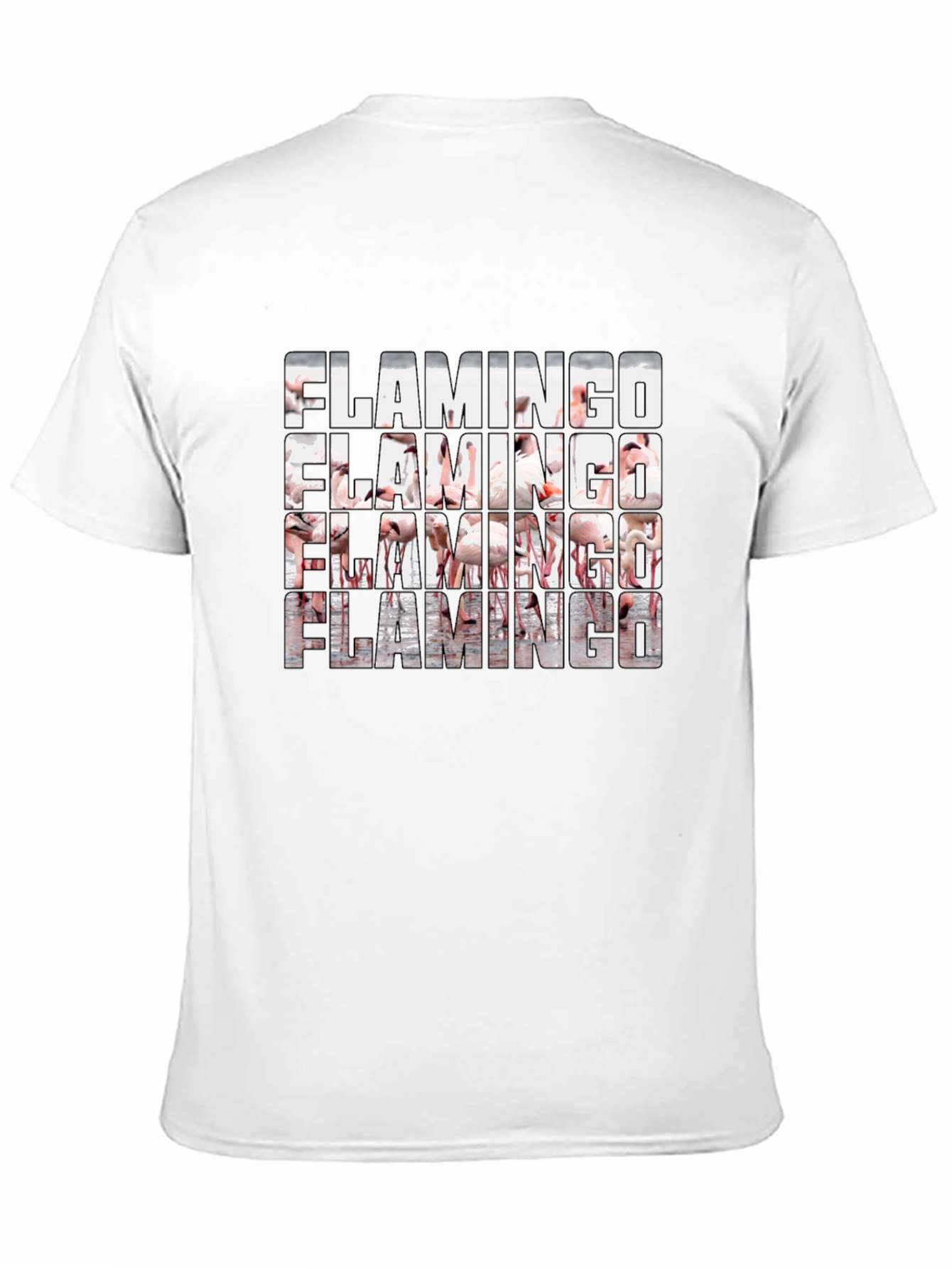 Flamingo Graphic Print Tee