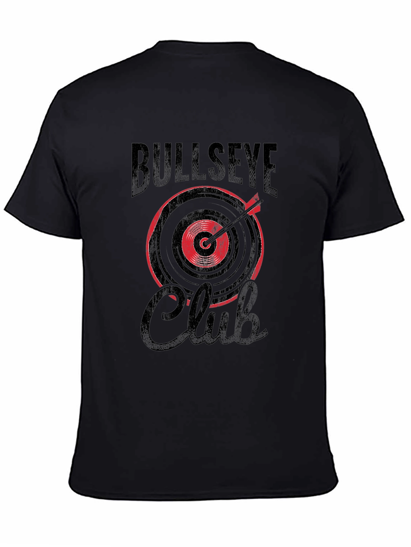 Bullseye Club Graphic Tee - Cool Target Design T-Shirt