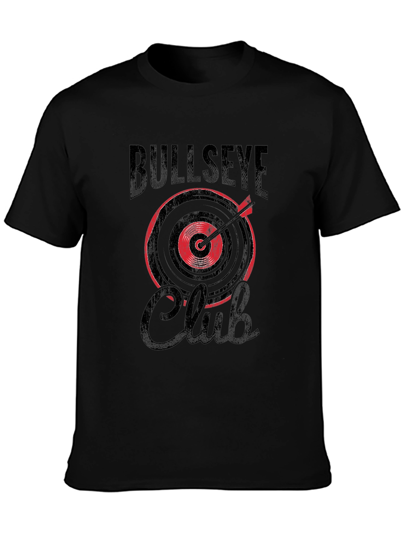 Bullseye Club Graphic Tee - Cool Target Design T-Shirt