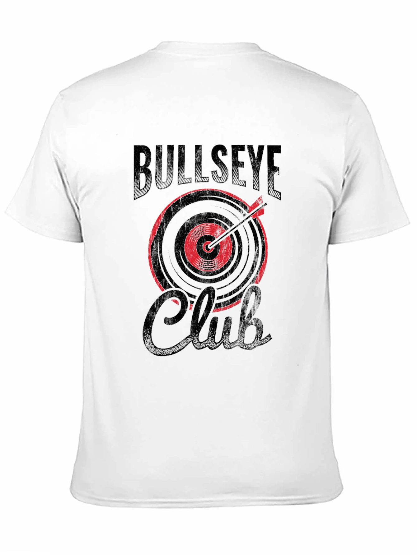 Bullseye Club Graphic Tee - Cool Target Design T-Shirt
