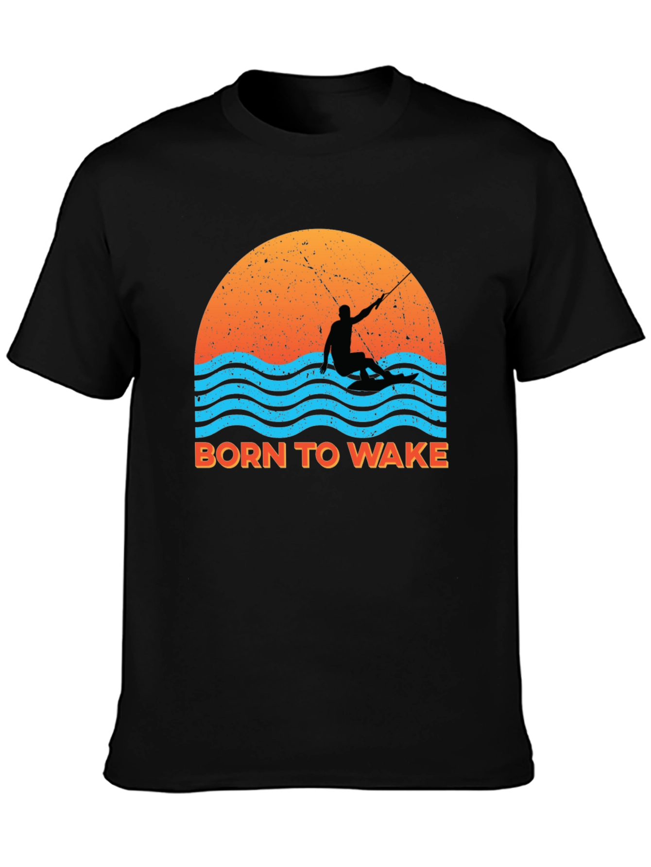 Born to Wake Surfing Graphic Tee