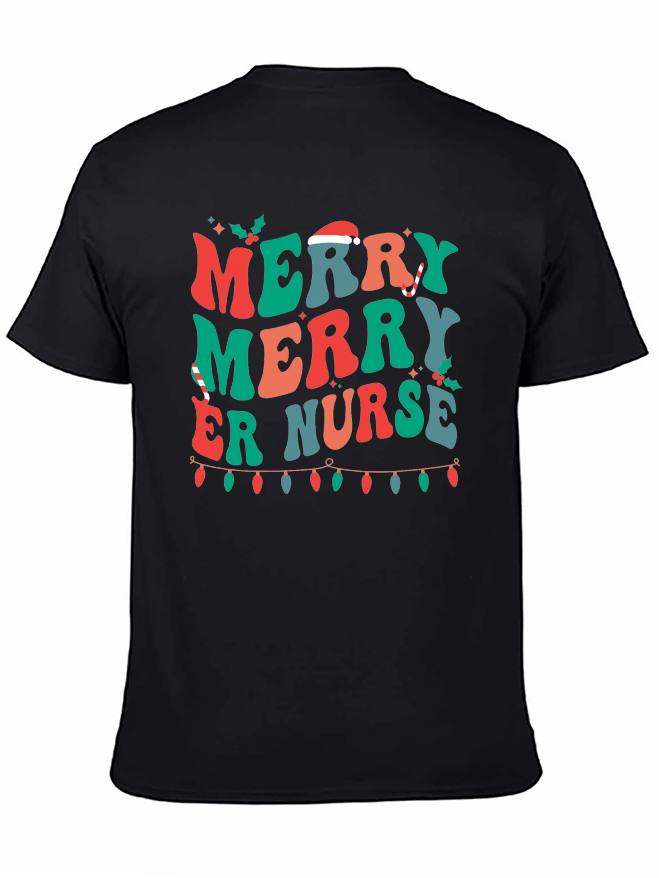 Merry ER Nurse Christmas T-Shirt