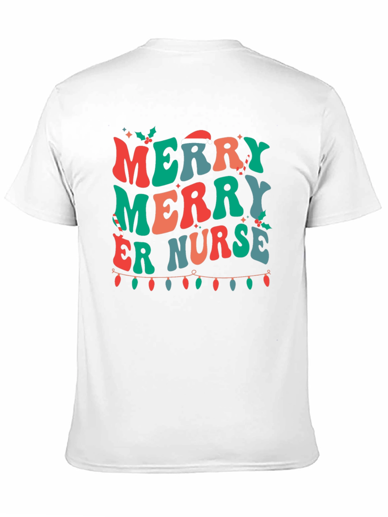 Merry ER Nurse Christmas T-Shirt