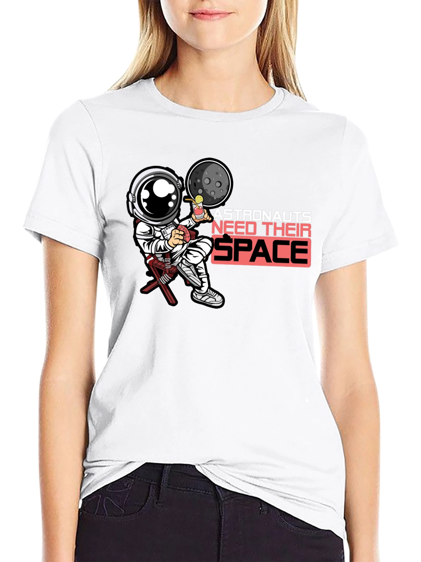 Astronaut Needs Space T-Shirt - Galaxy Relaxation