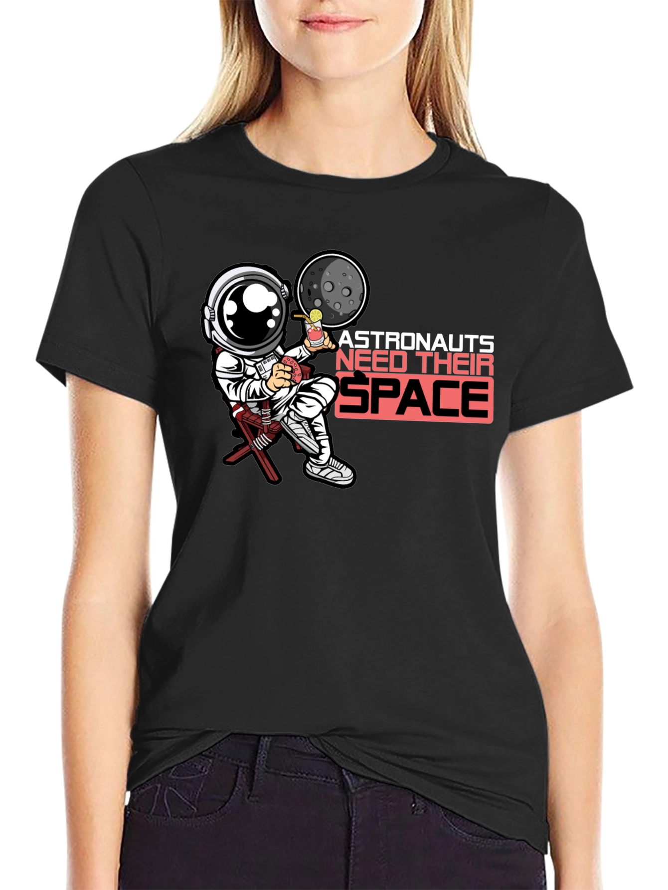 Astronaut Needs Space T-Shirt - Galaxy Relaxation