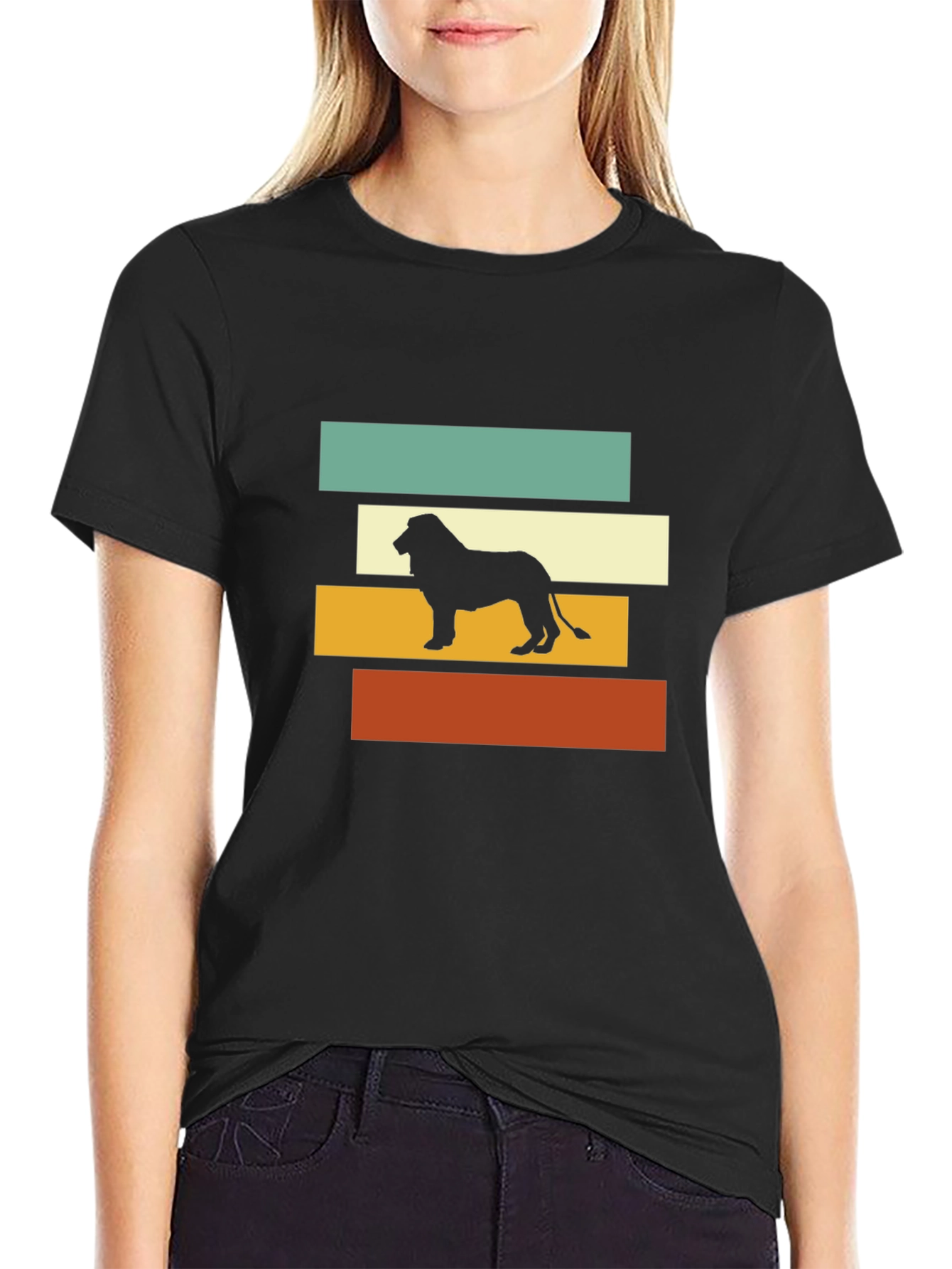 Retro Lion Graphic Tee
