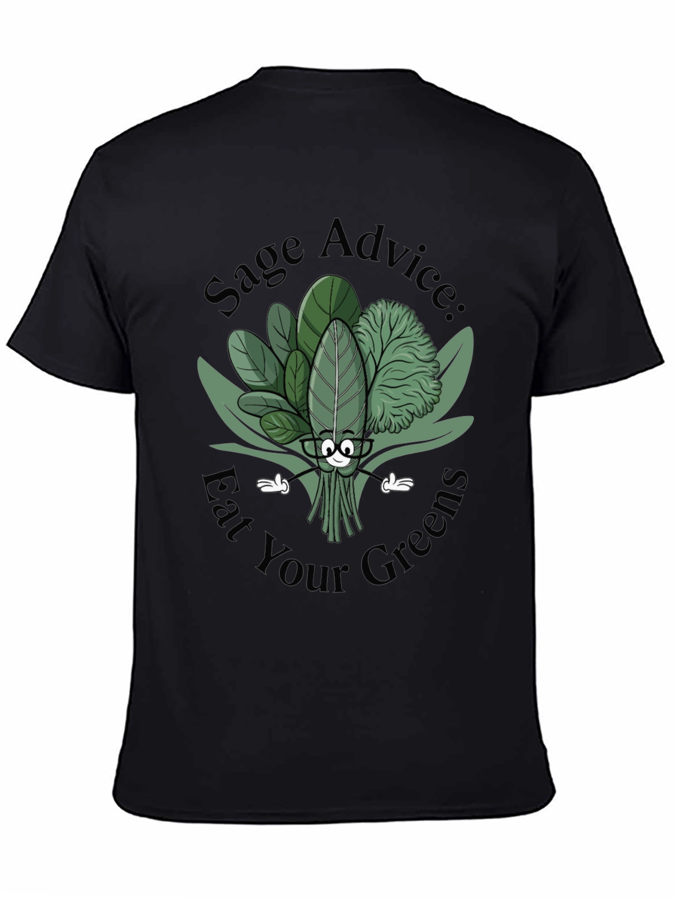 Sage Advice Eat Your Greens Graphic Tee