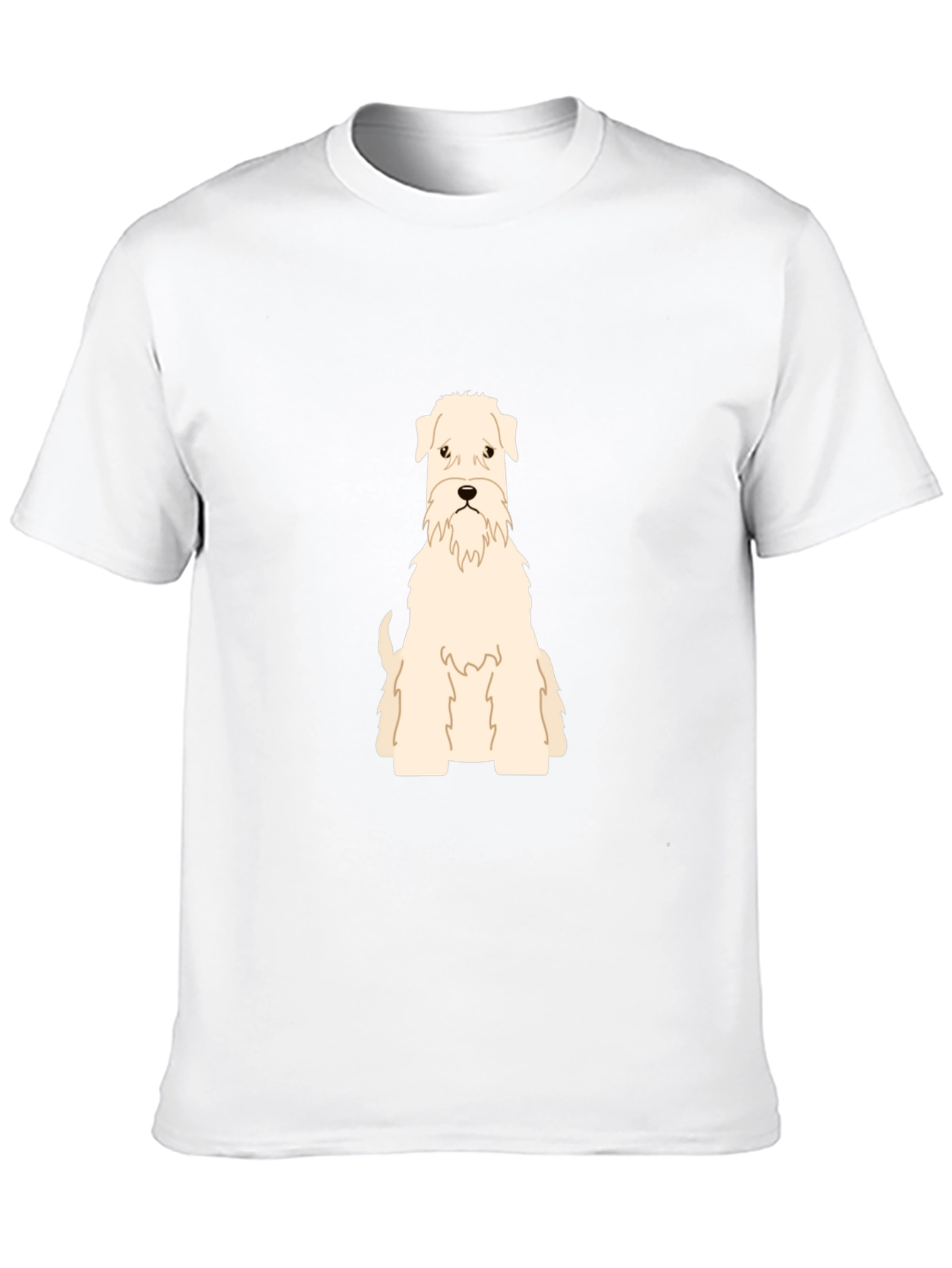 Dog Breed Graphic T-Shirt - Black Cotton Tee