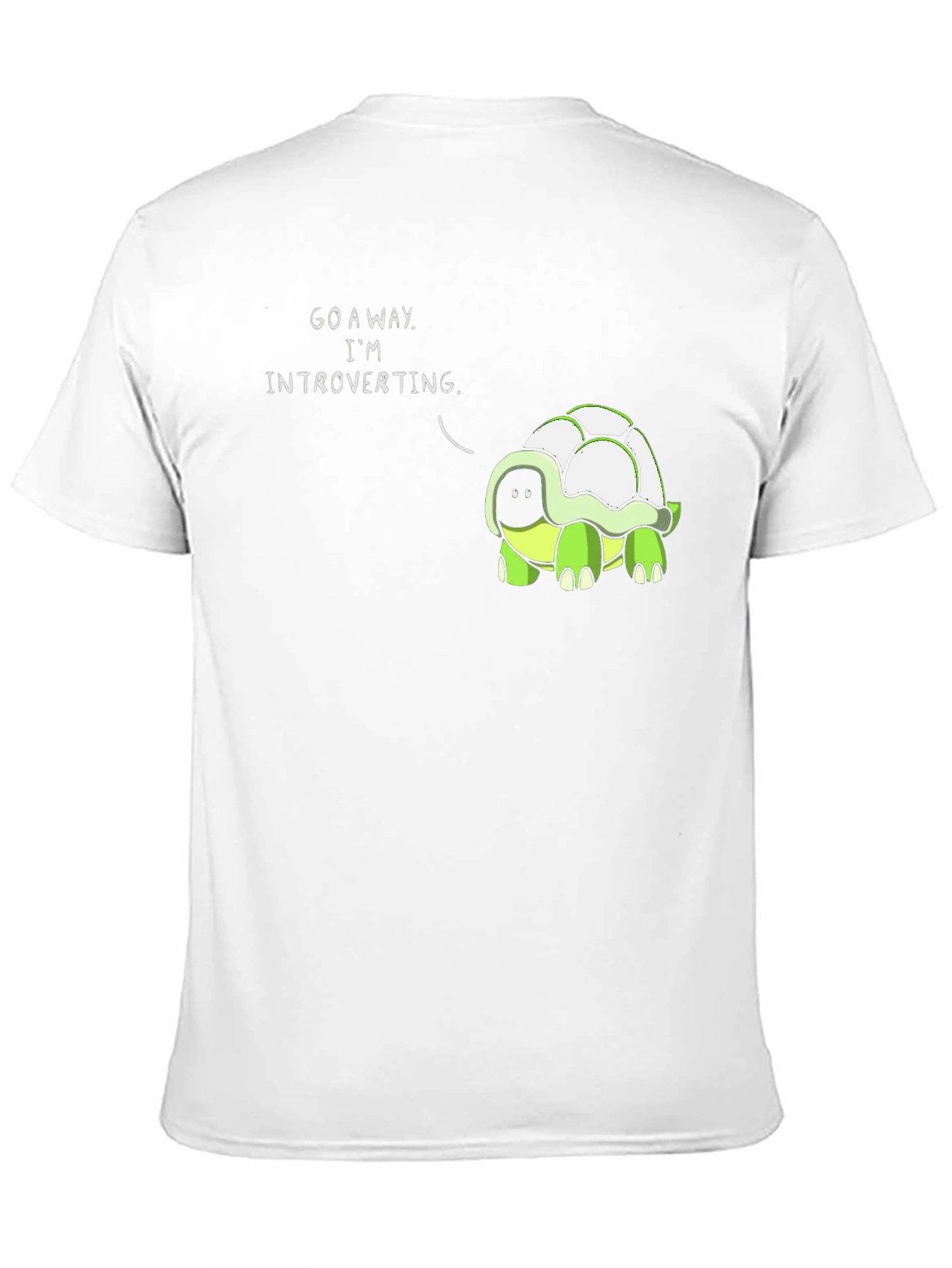 Introvert Turtle Graphic Tee