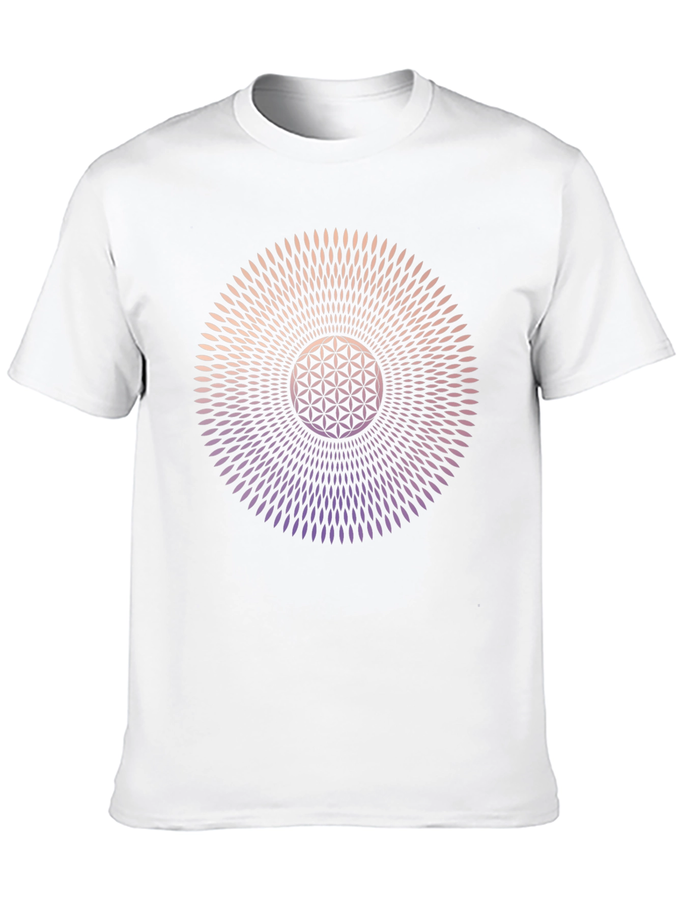 Sacred Geometry Flower of Life Graphic Tee