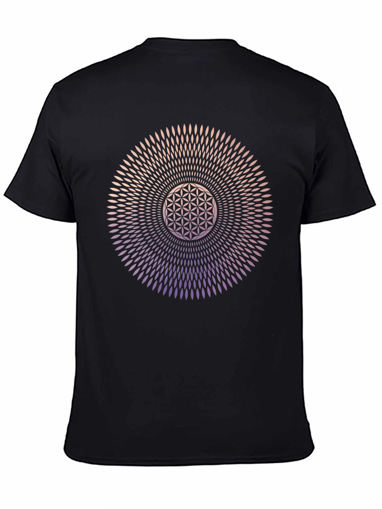 Sacred Geometry Flower of Life Graphic Tee
