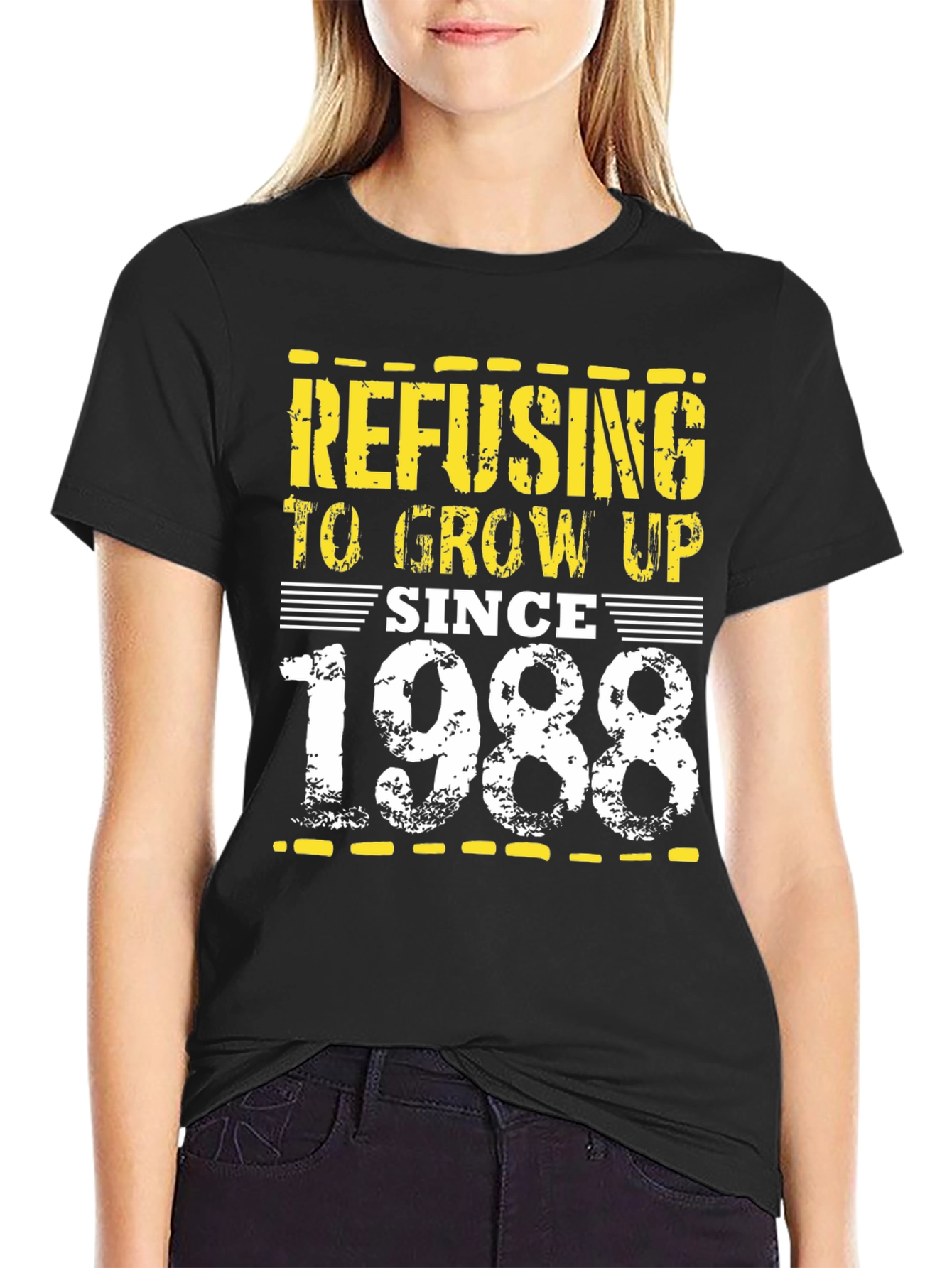 Refusing to Grow Up Since 1988 Graphic T-Shirt