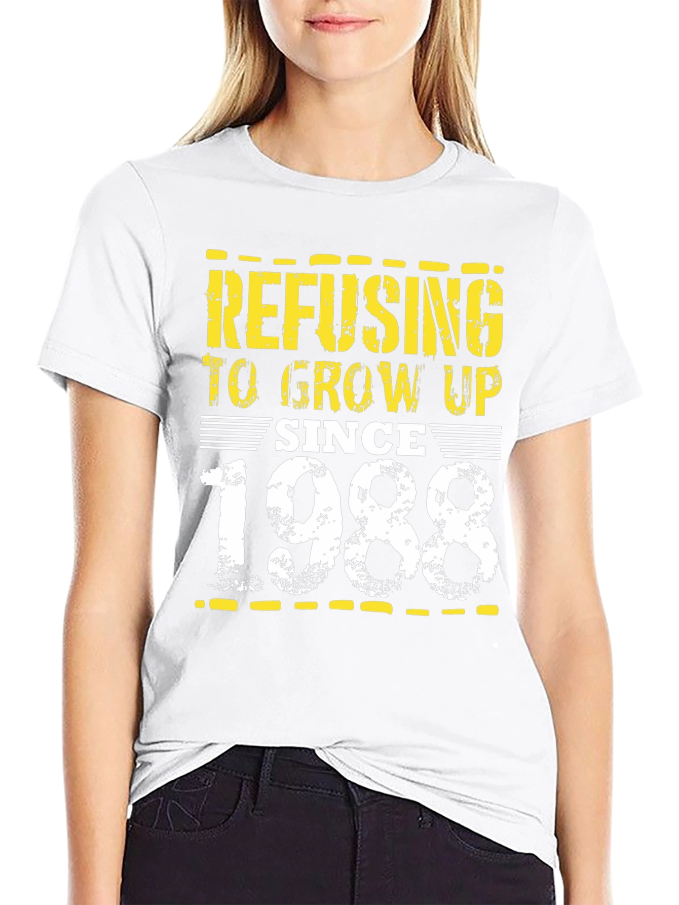 Refusing to Grow Up Since 1988 Graphic T-Shirt