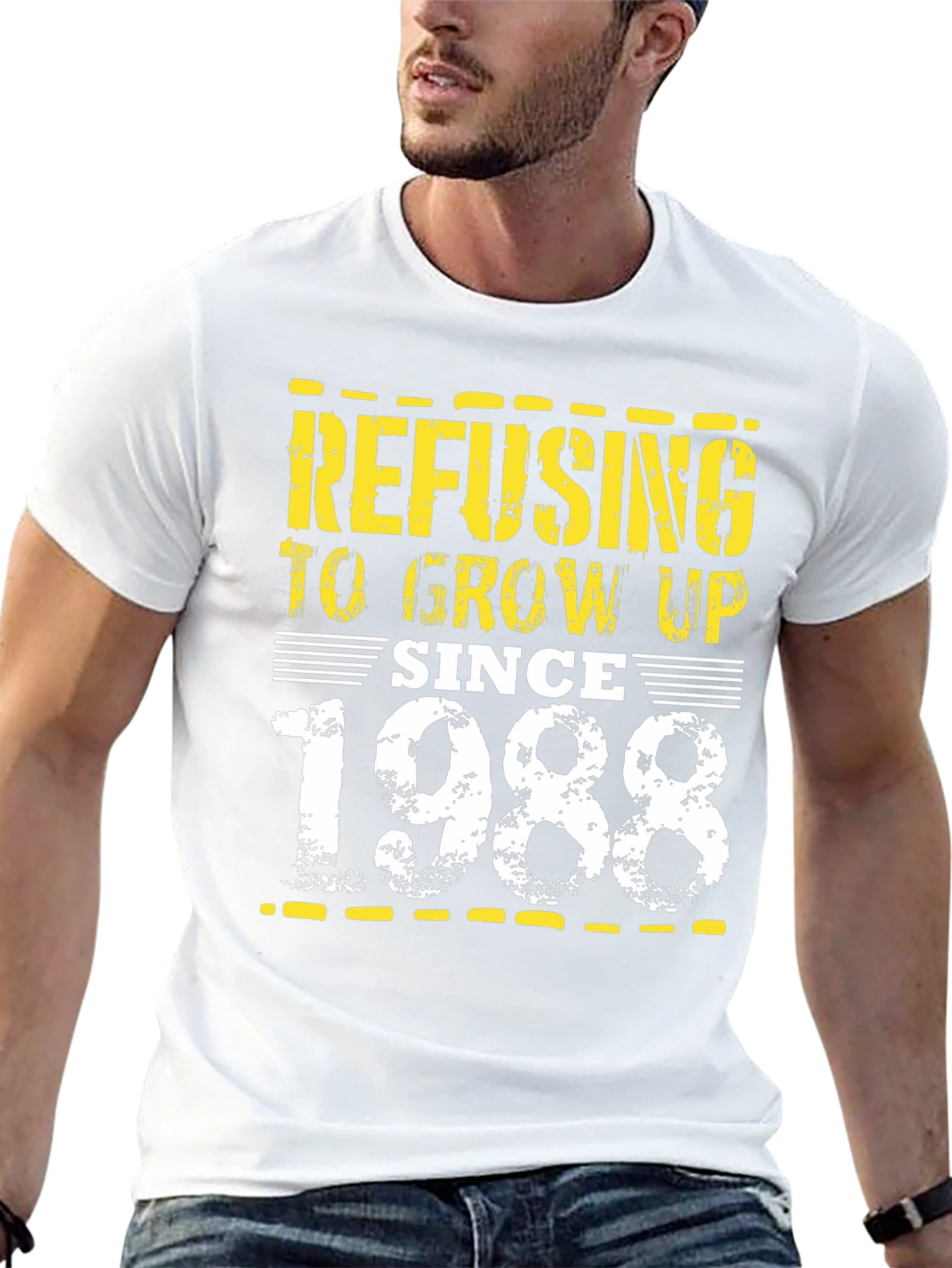 Refusing to Grow Up Since 1988 Graphic T-Shirt