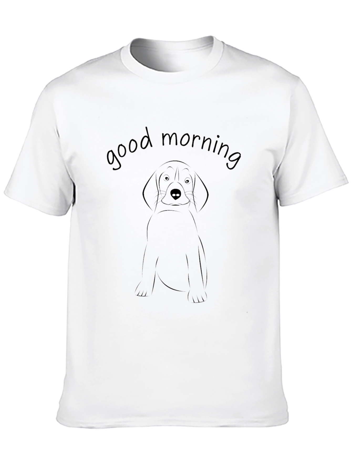 Good Morning Dog T-Shirt - Cute Puppy Tee